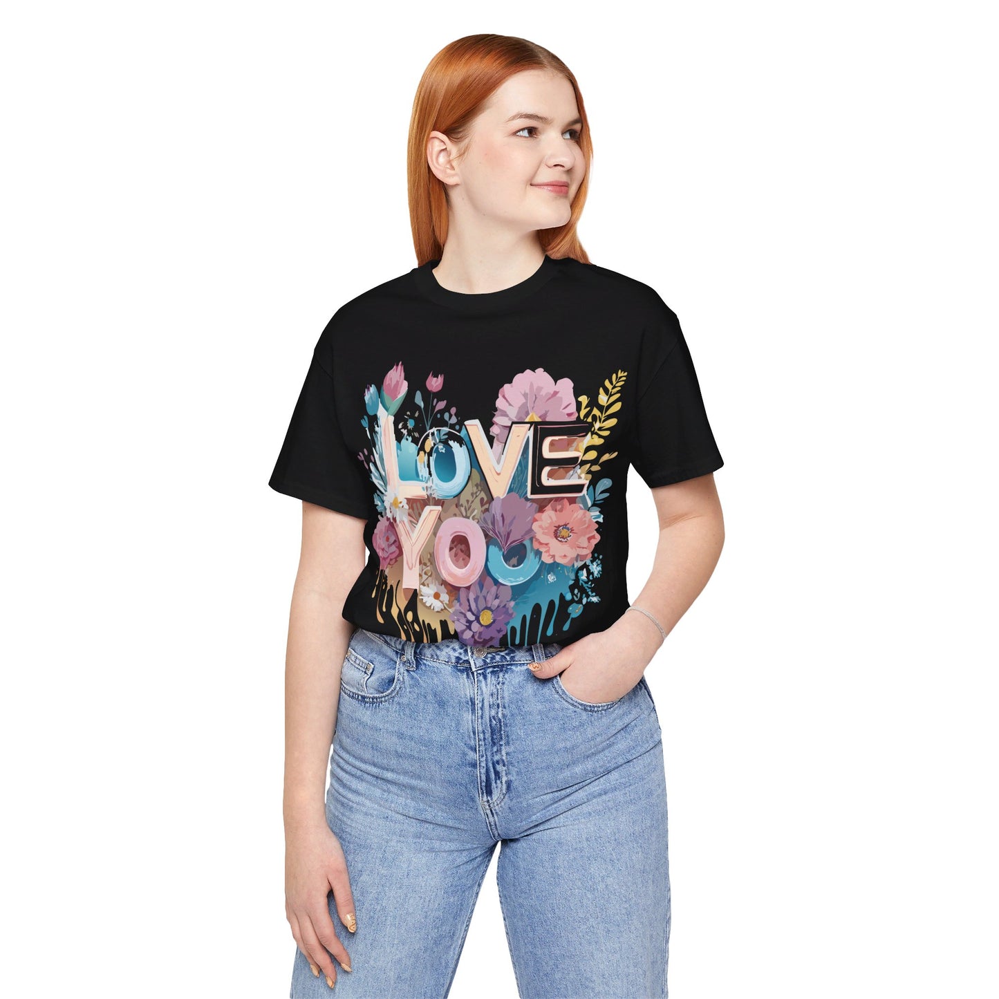 Natural Cotton Tee Shirt - Love Story Collection Printify