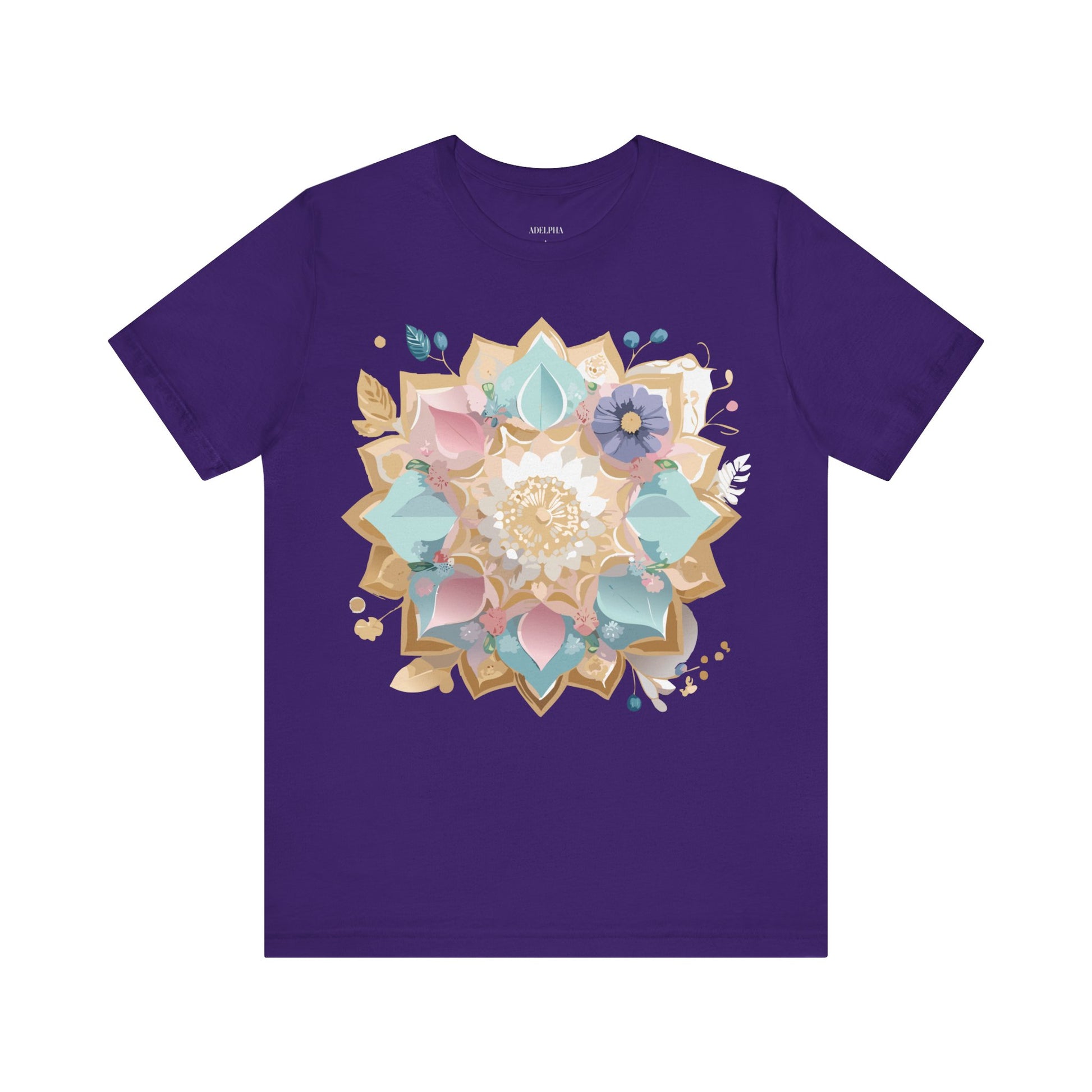 Natural Cotton Tee Shirt - Medallion Collection Printify