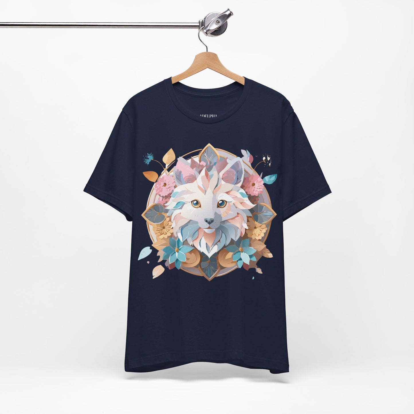 Natural Cotton Tee Shirt - Medallion Collection Printify