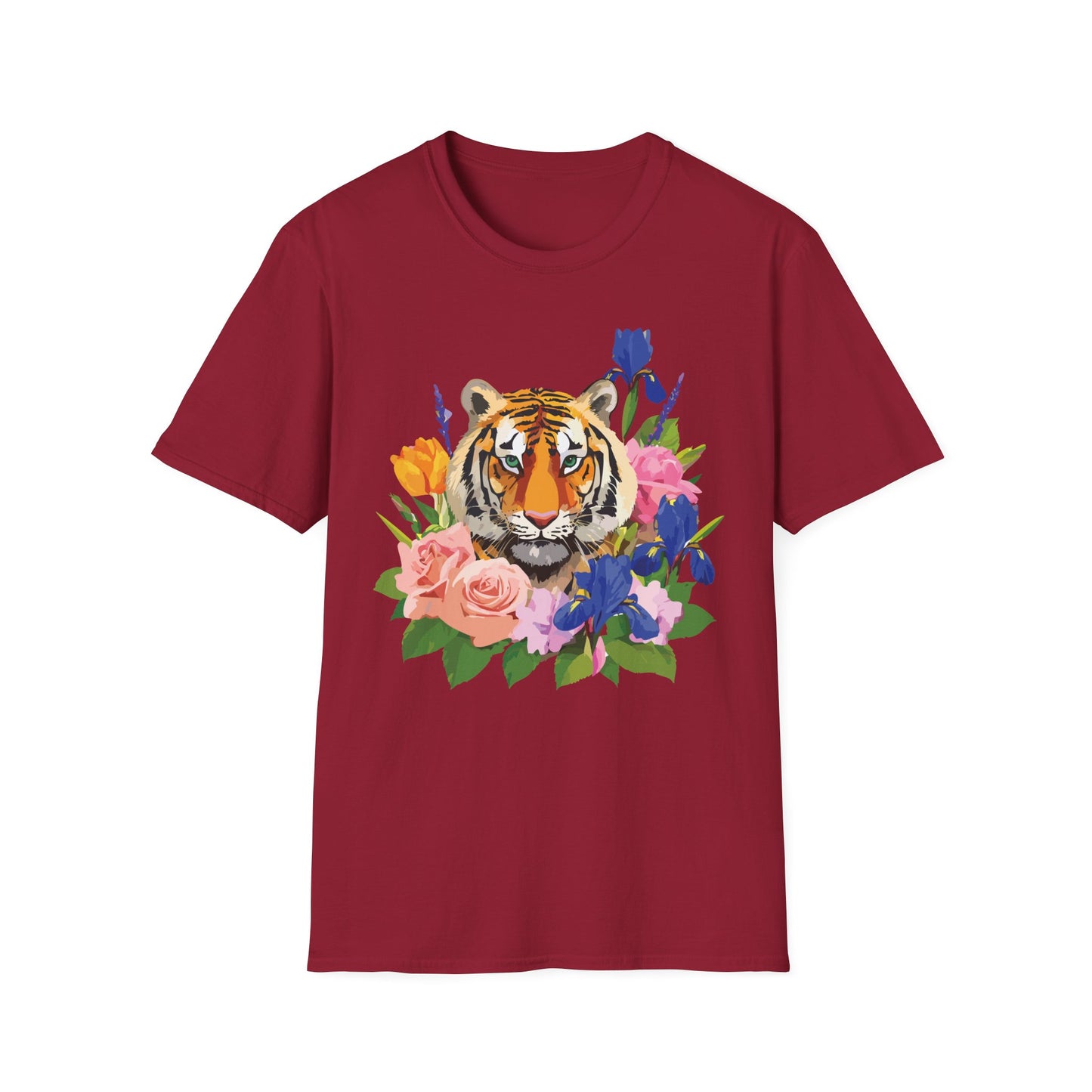 Tiger Shirt, Shirt with Tiger, Animal Tee, Shirt with Animals