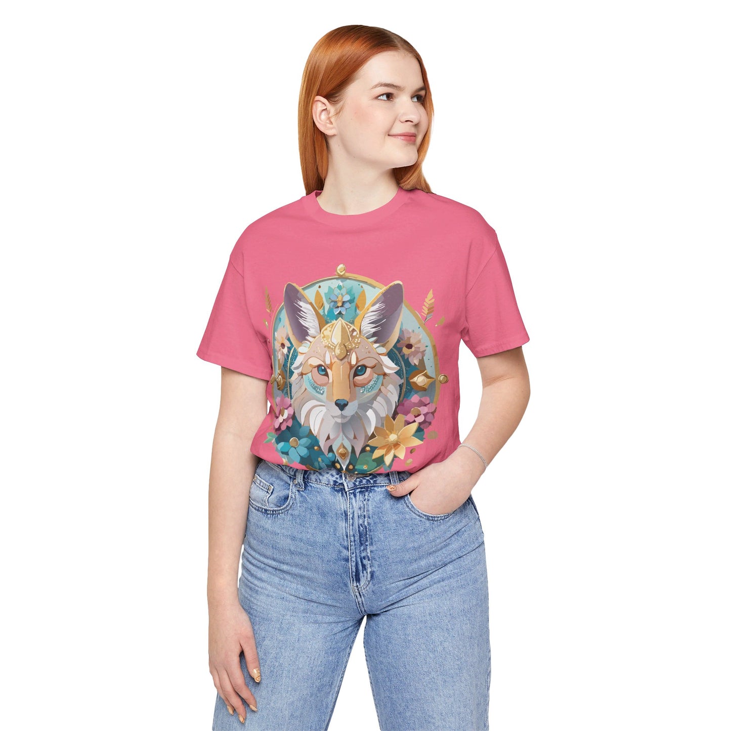 Natural Cotton Tee Shirt - Medallion Collection Printify