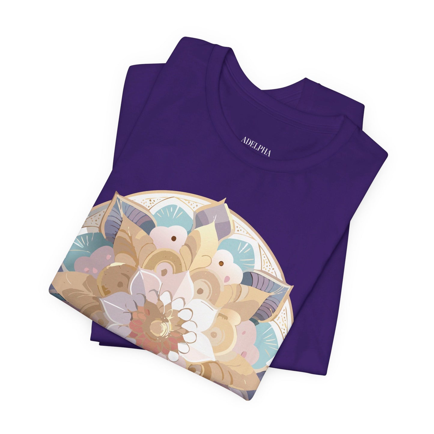 Natural Cotton Tee Shirt - Medallion Collection Printify