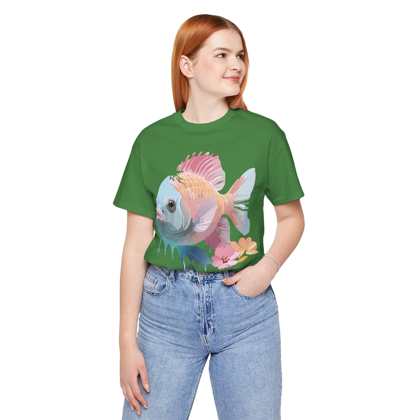 Shirt with Animals | Fish Printify