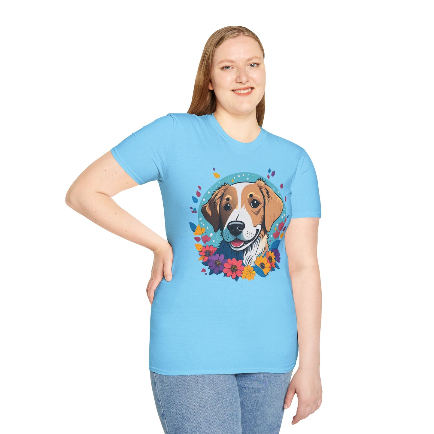 Dog Shirt, Shirt with Dog, Animal Tee, Shirt with Animals