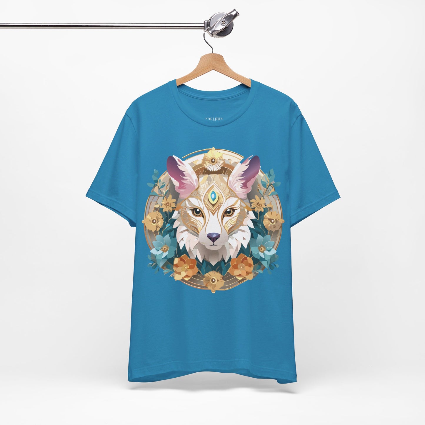 Natural Cotton Tee Shirt - Medallion Collection Printify