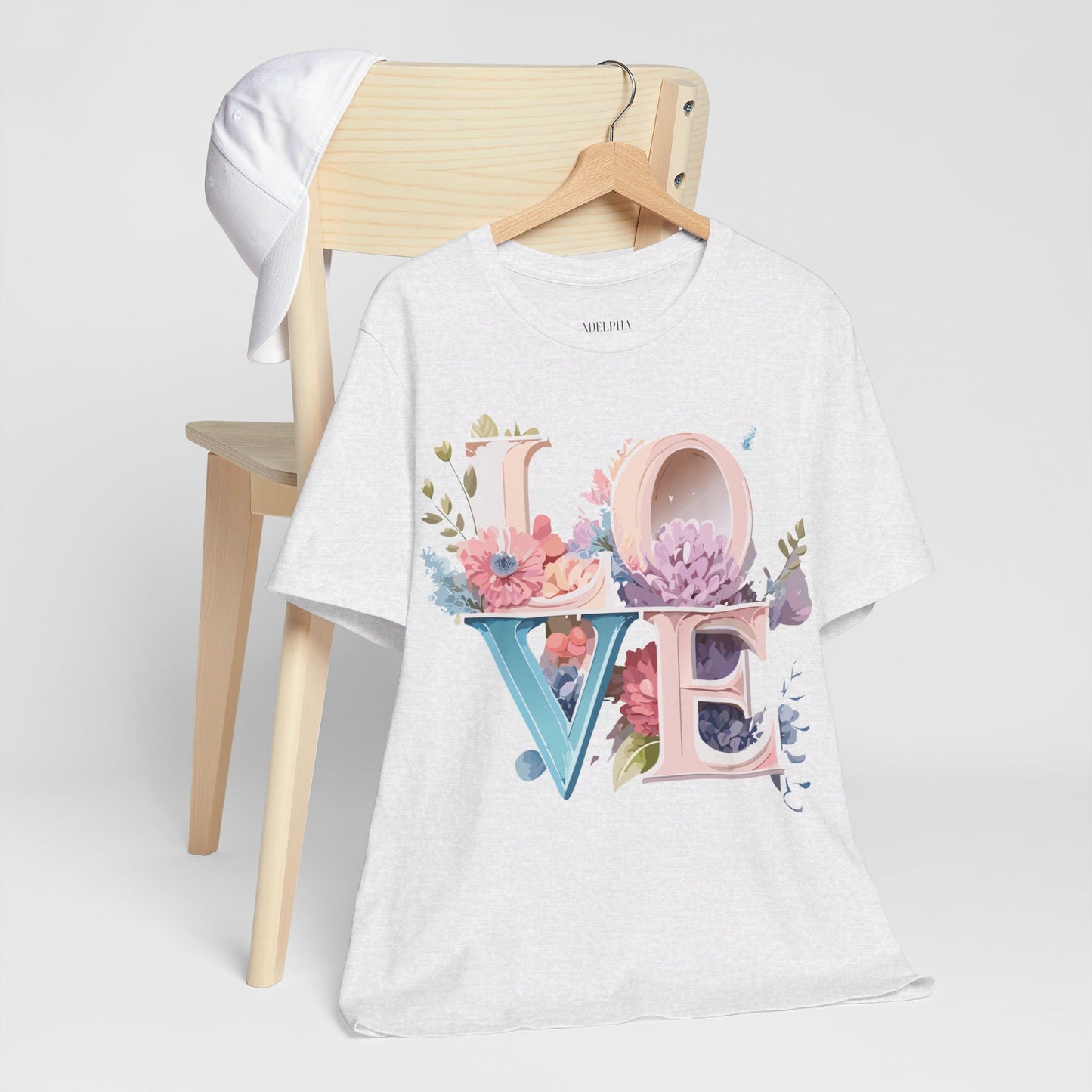 Natural Cotton Tee Shirt - Love story Collection Printify