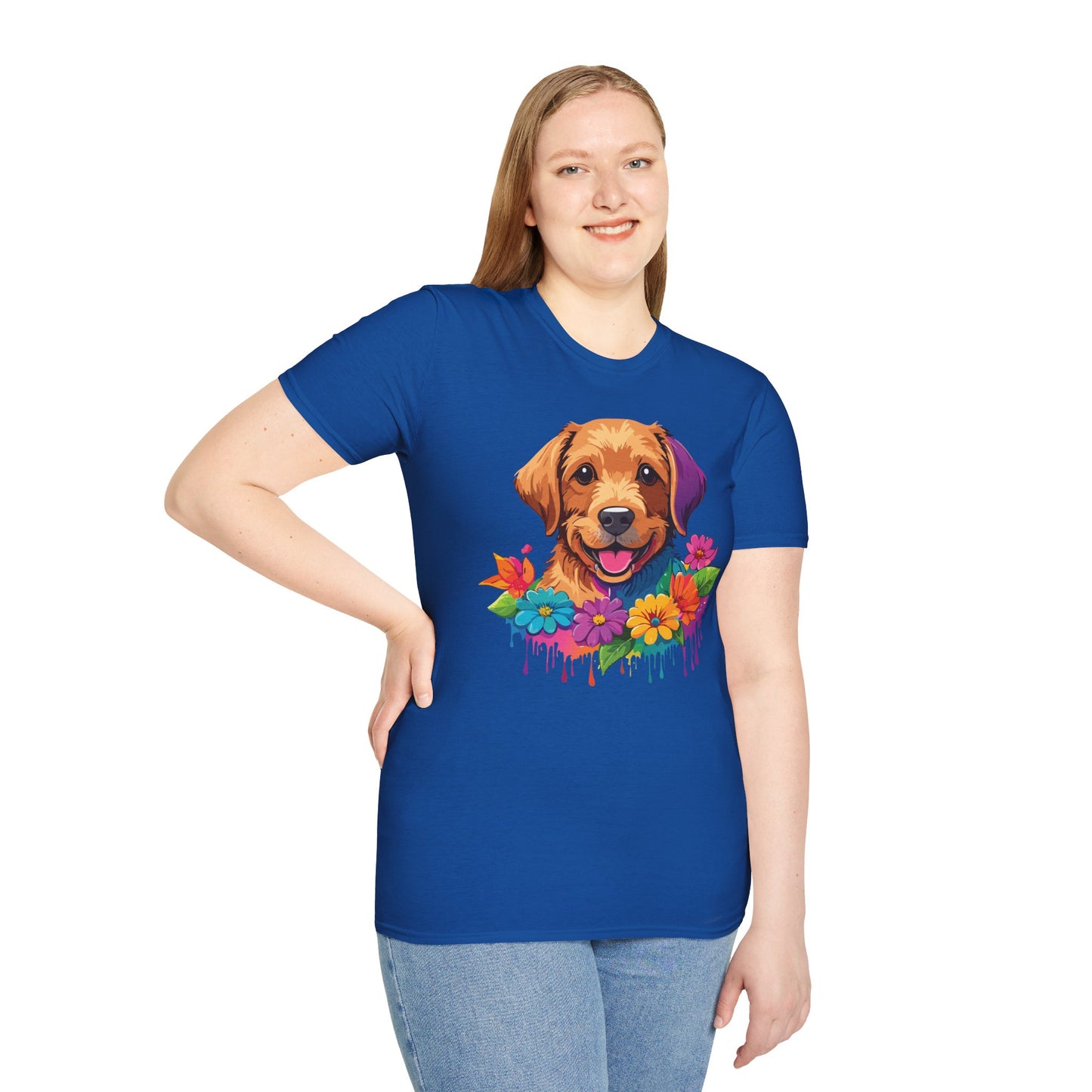 Dog Shirt, Shirt with Dog, Animal Tee, Shirt with Animals