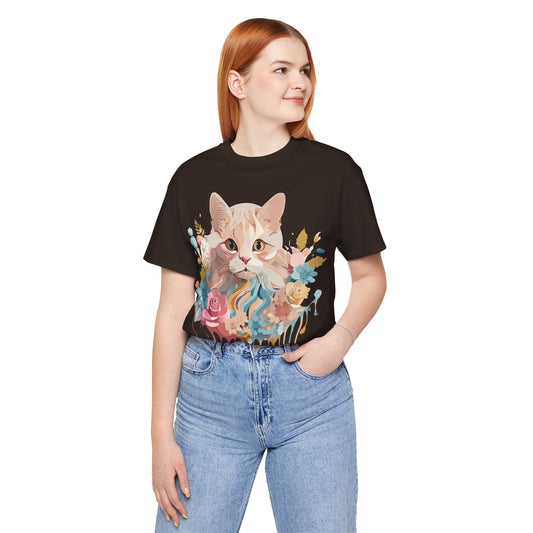 Cat Shirt, Shirt with Cat - ADELPHA