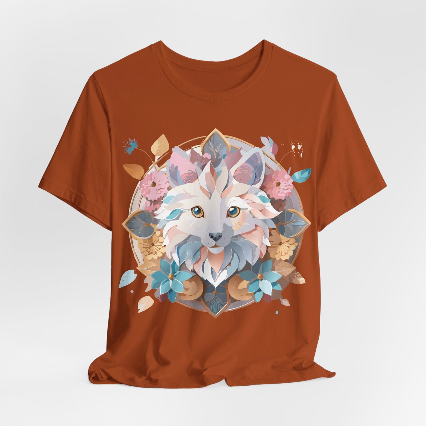 Natural Cotton Tee Shirt - Medallion Collection Printify