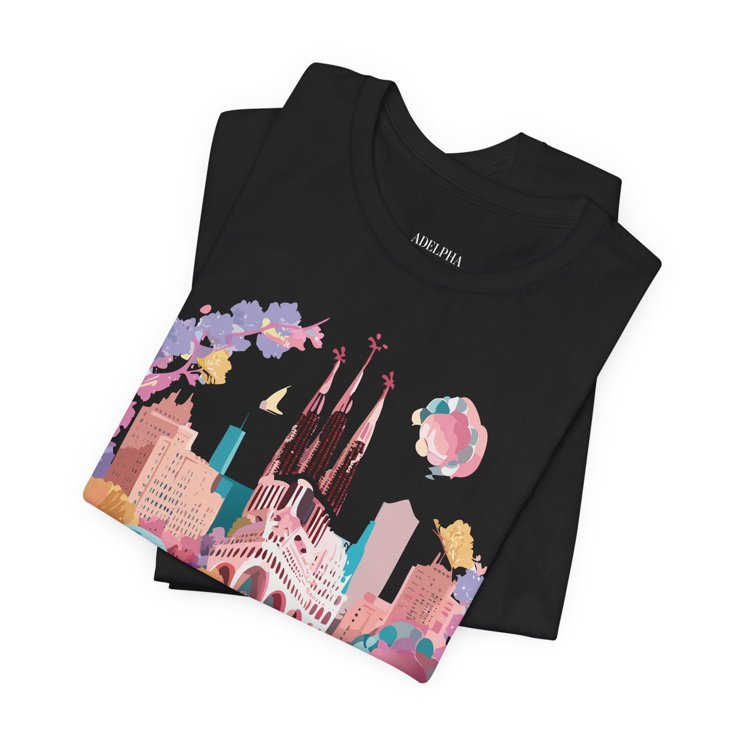 Tourist Shirt, Shirt with Barcelona - ADELPHA