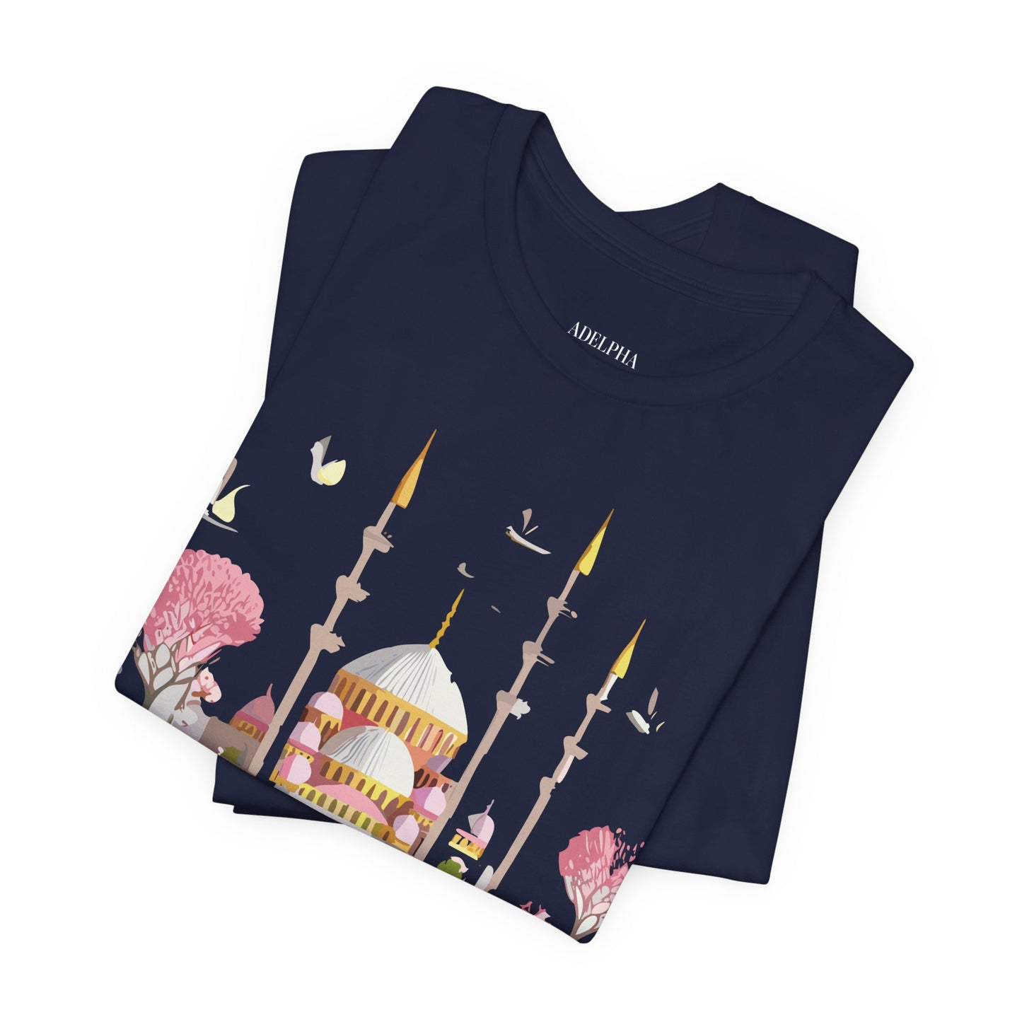 Natural Cotton Tee Shirt - Istanbul, Turkey Printify