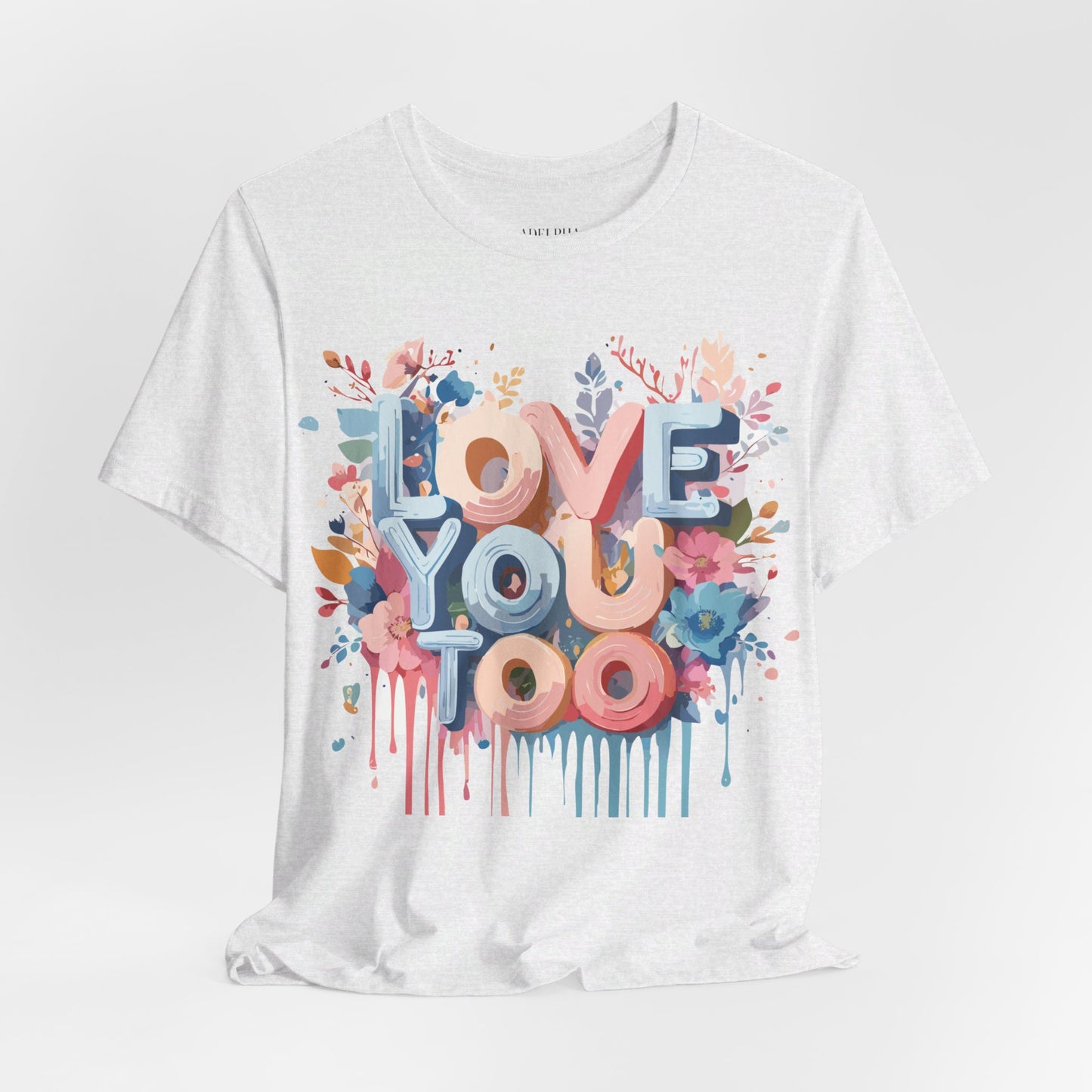 Natural Cotton Tee Shirt - Love story Collection Printify
