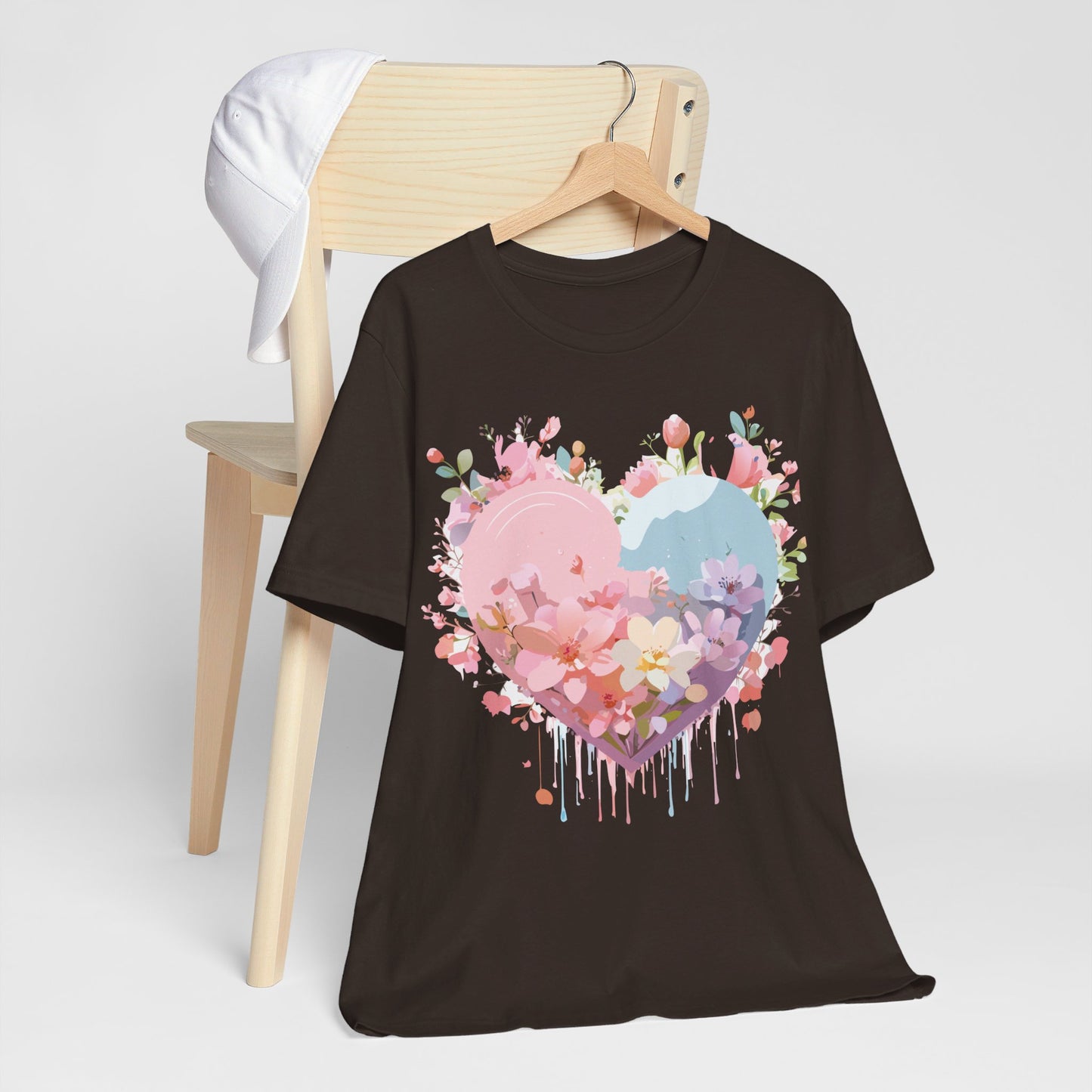 Natural Cotton Tee Shirt - Love Story Collection Printify