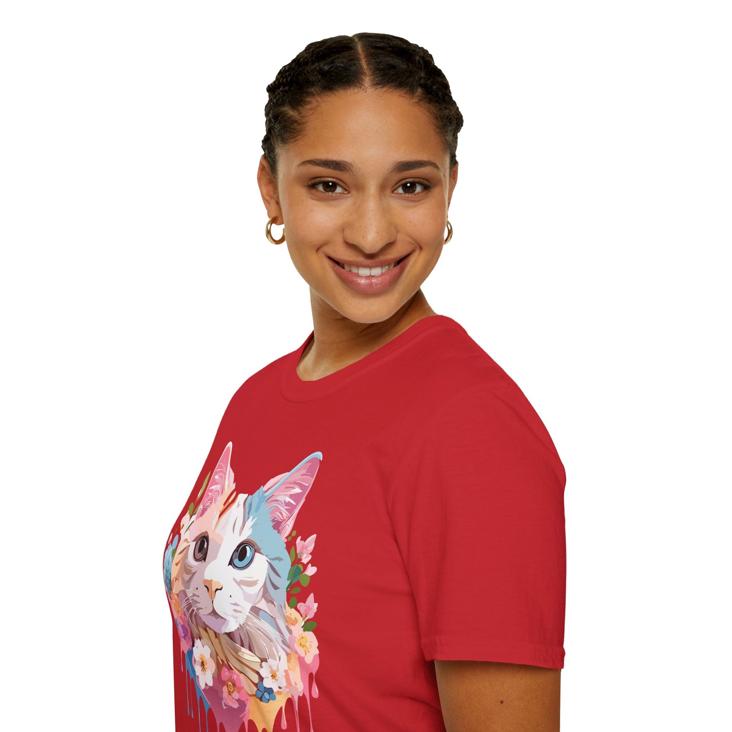 Cat Shirt, Shirt with Cat, Cats Tee, Kitten Tee