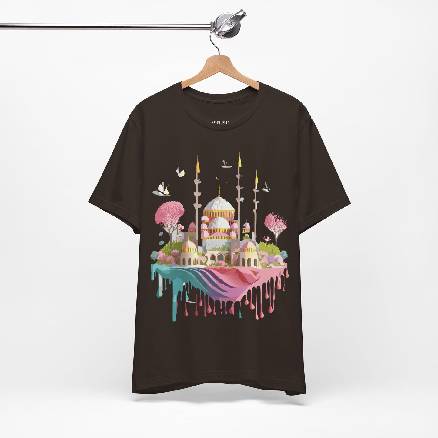 Natural Cotton Tee Shirt - Istanbul, Turkey Printify