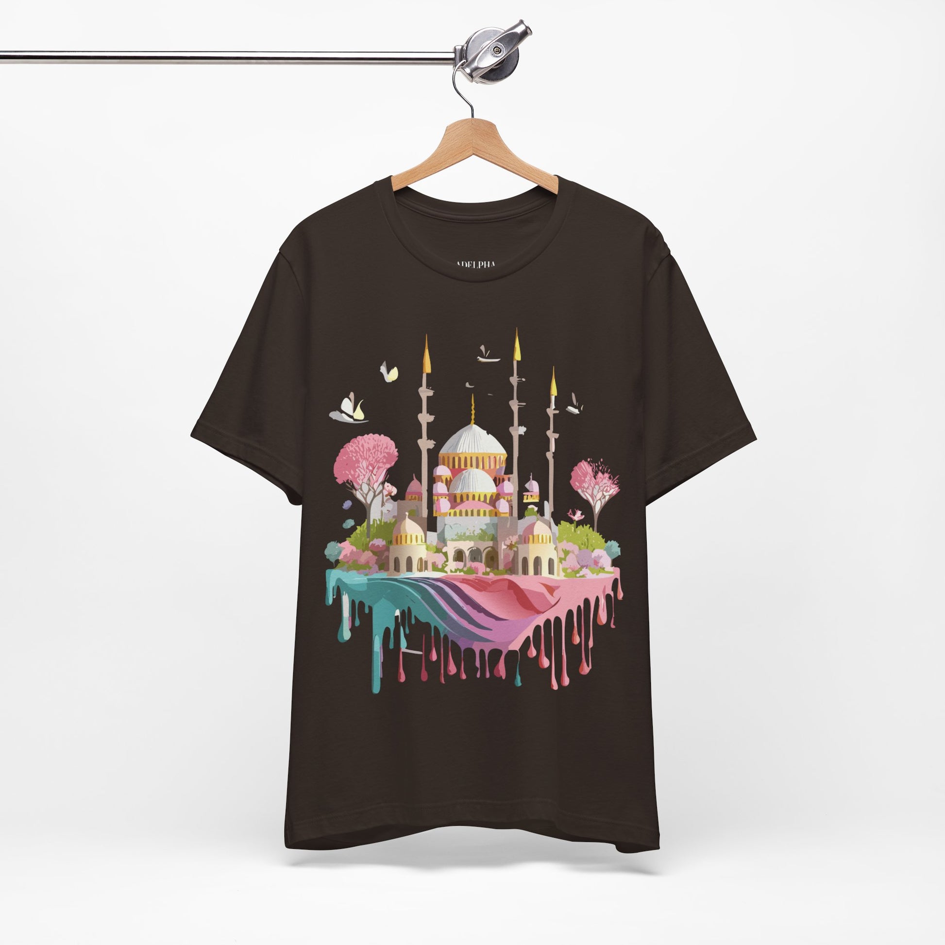 Natural Cotton Tee Shirt - Istanbul, Turkey Printify
