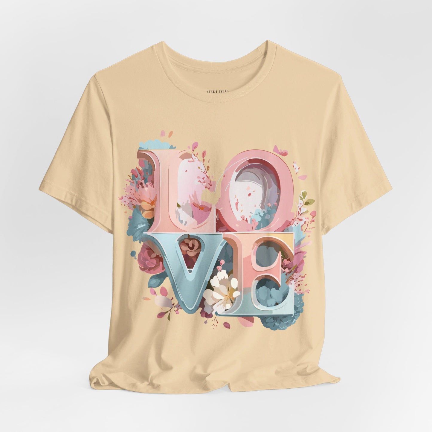 Natural Cotton Tee Shirt - Love story Collection Printify
