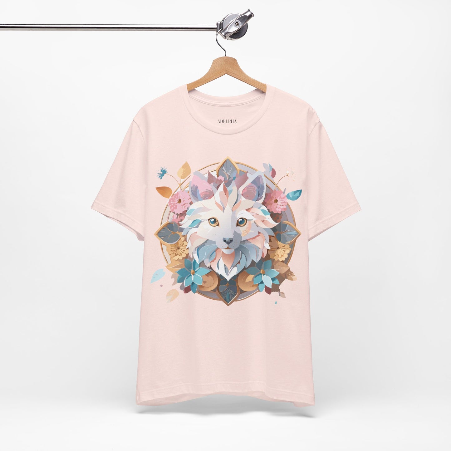 Natural Cotton Tee Shirt - Medallion Collection Printify