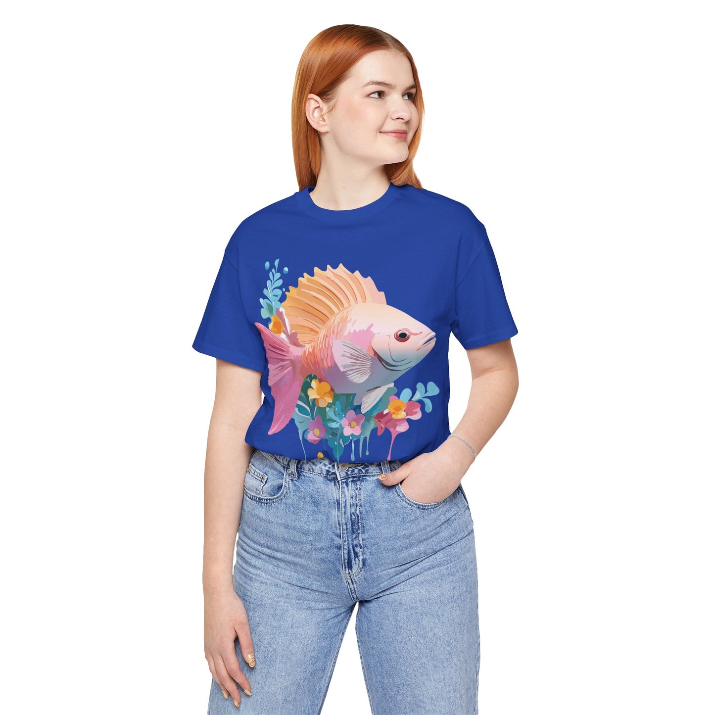 Shirt with Animals | Fish Printify