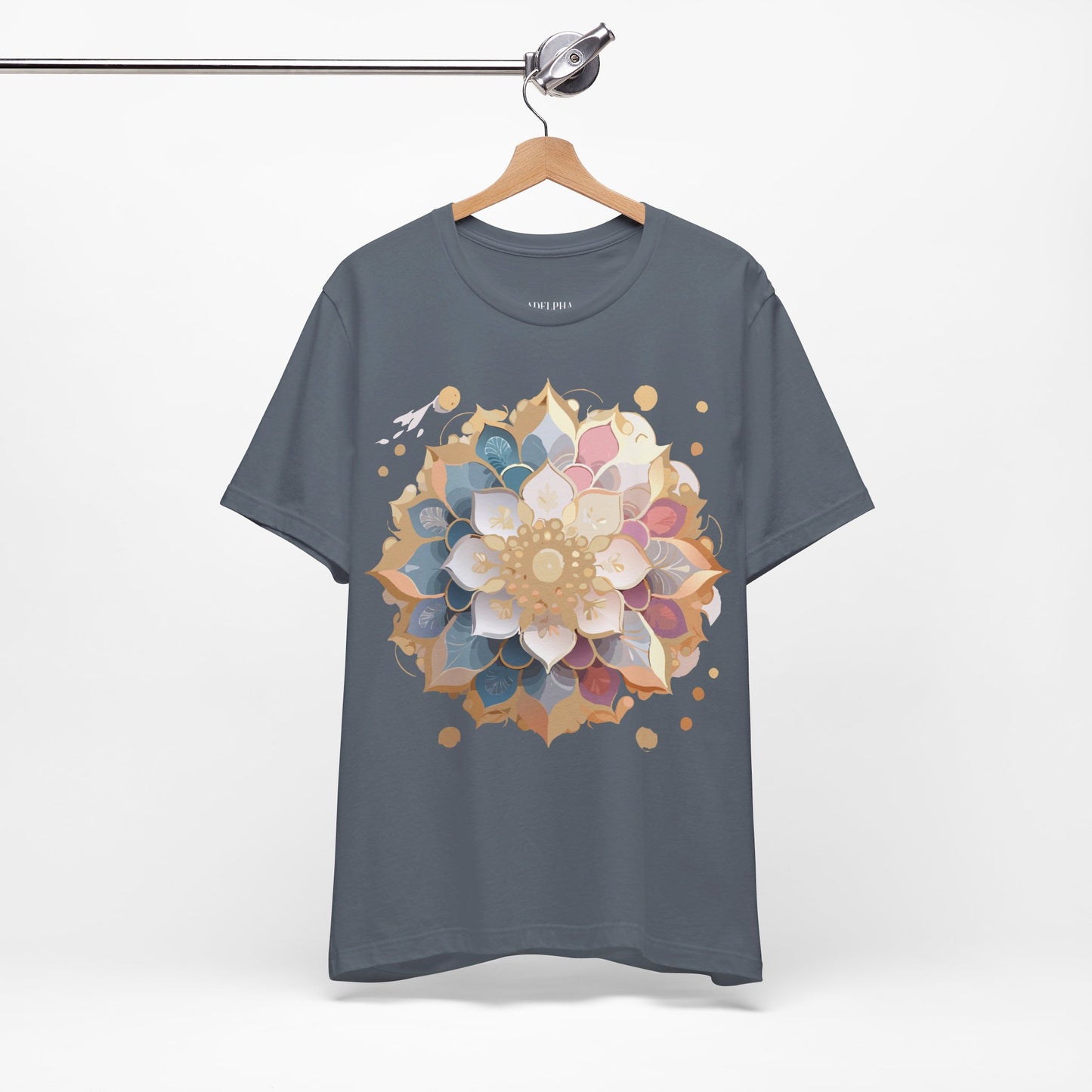 Natural Cotton Tee Shirt - Medallion Collection Printify
