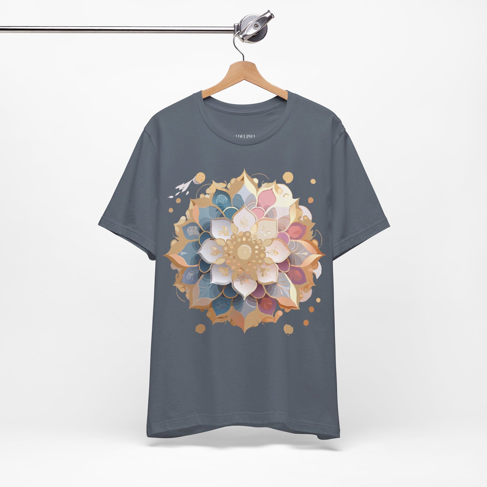 Natural Cotton Tee Shirt - Medallion Collection Printify