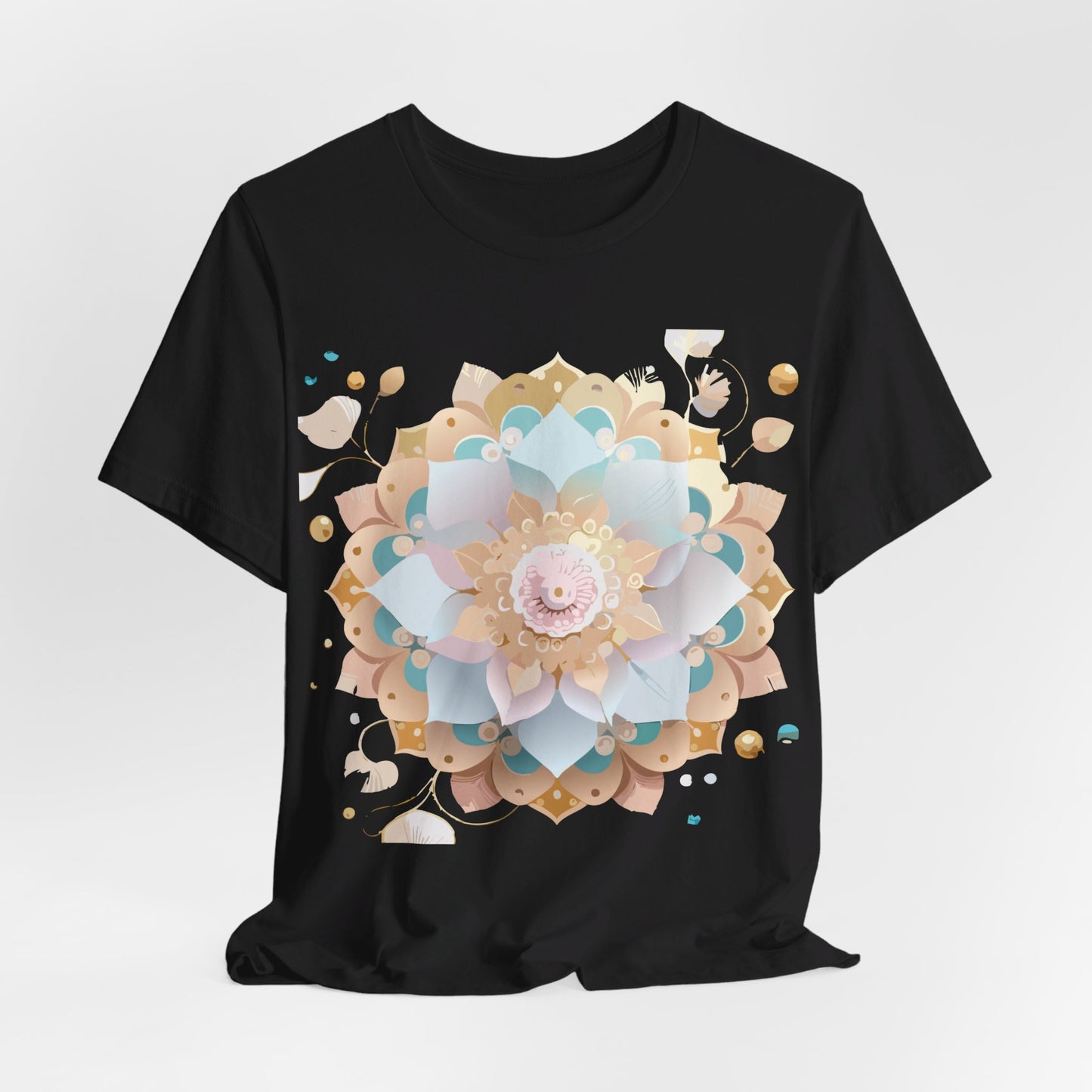 Natural Cotton Tee Shirt - Medallion Collection Printify