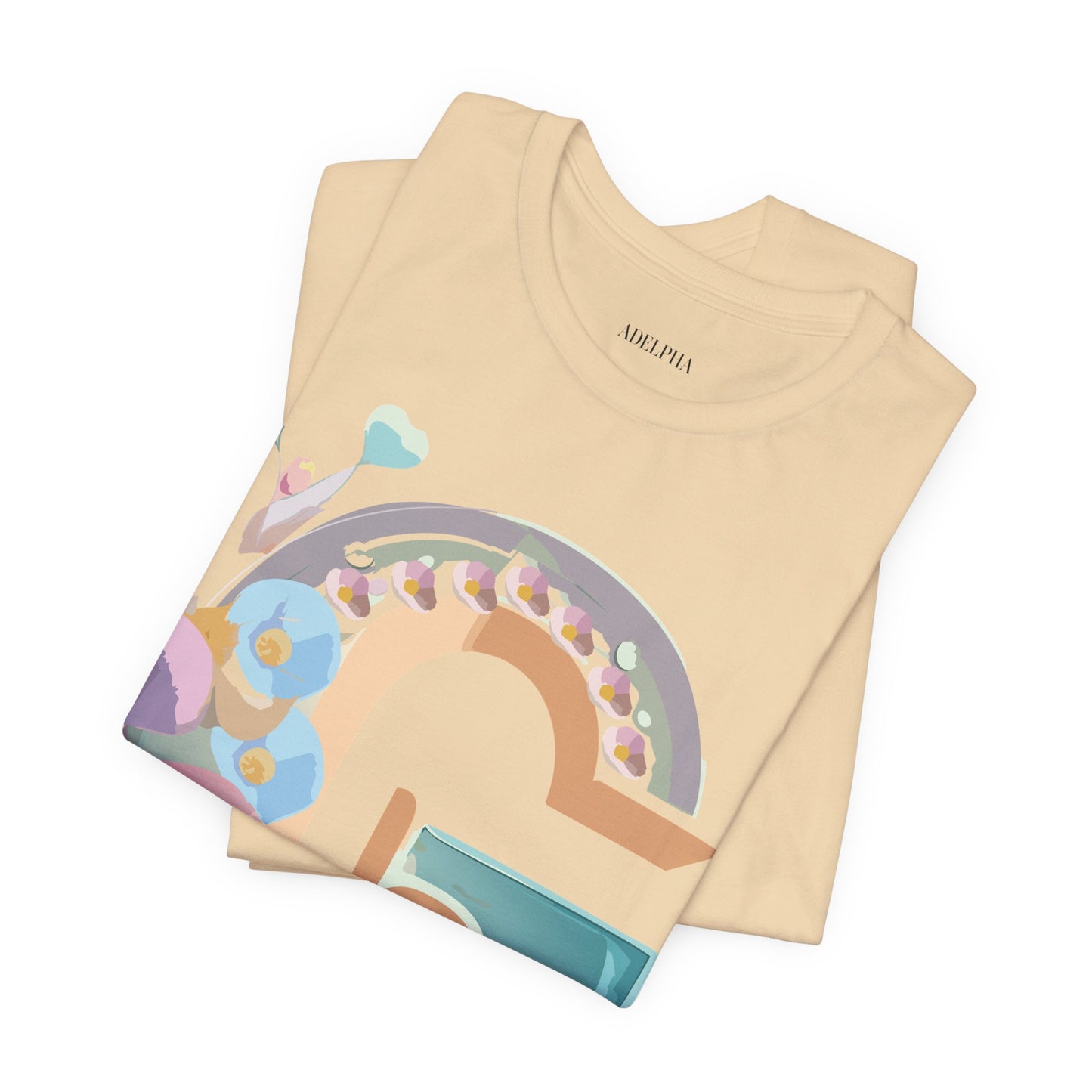 Natural Cotton Tee Shirt - Letters Collection - G Printify