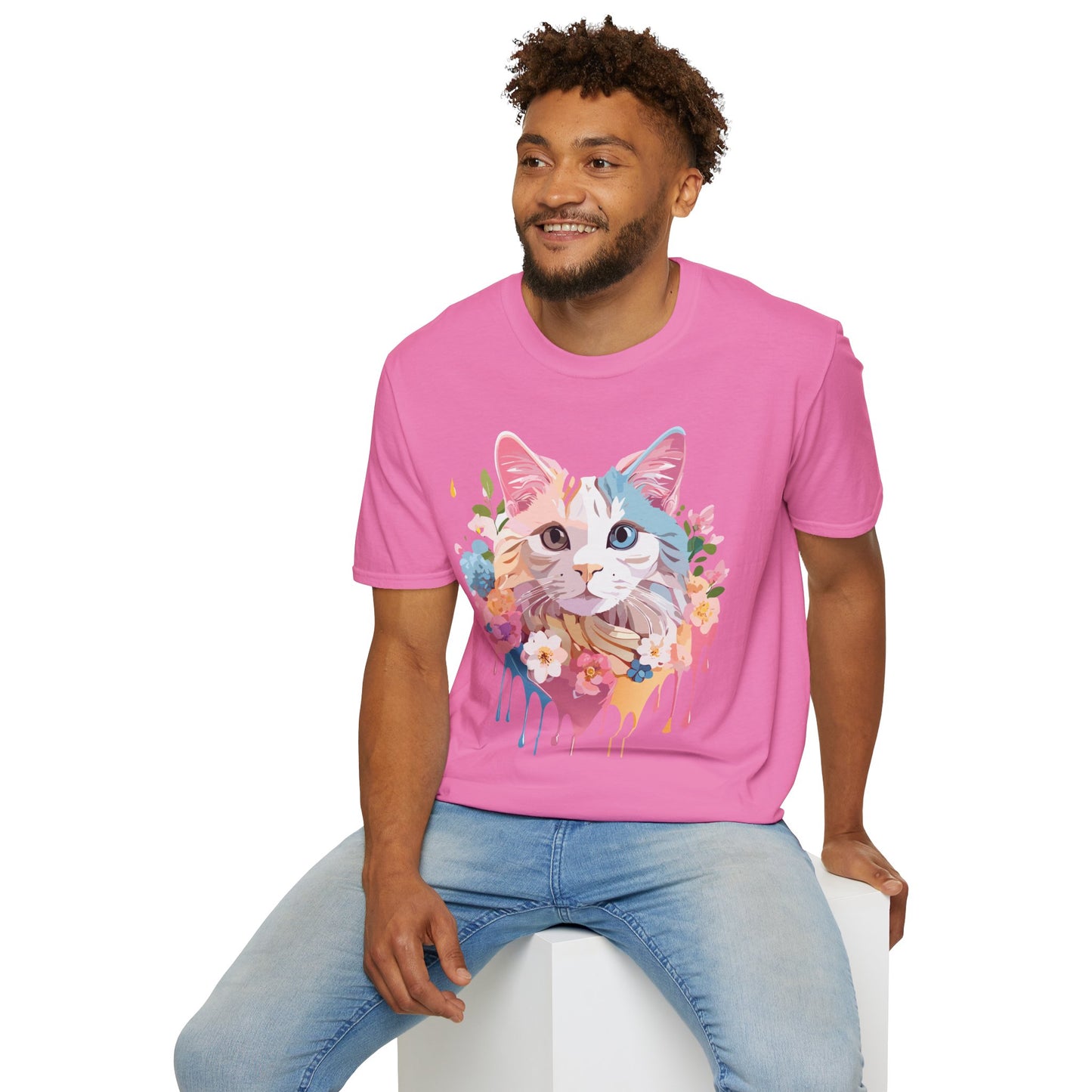Cat Shirt, Shirt with Cat, Cats Tee, Kitten Tee