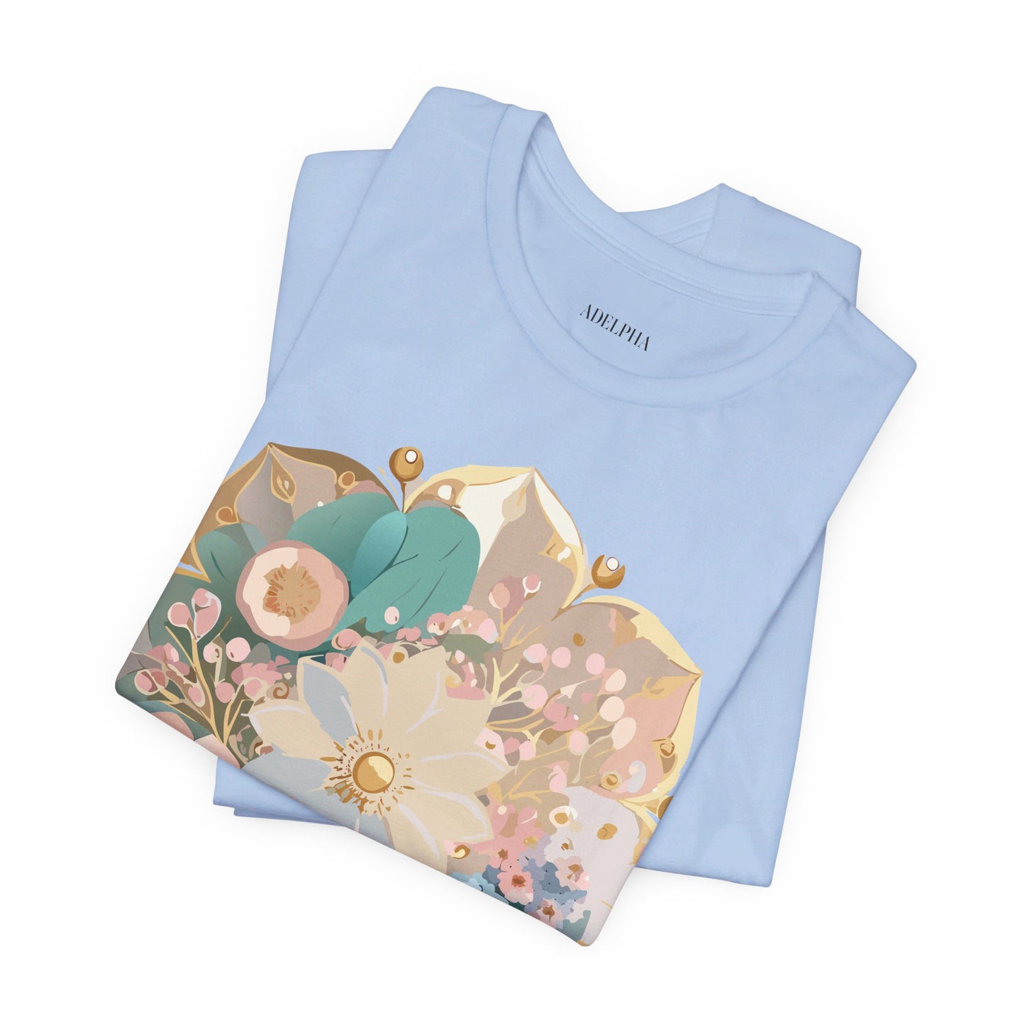 Natural Cotton Tee Shirt - Medallion Collection Printify