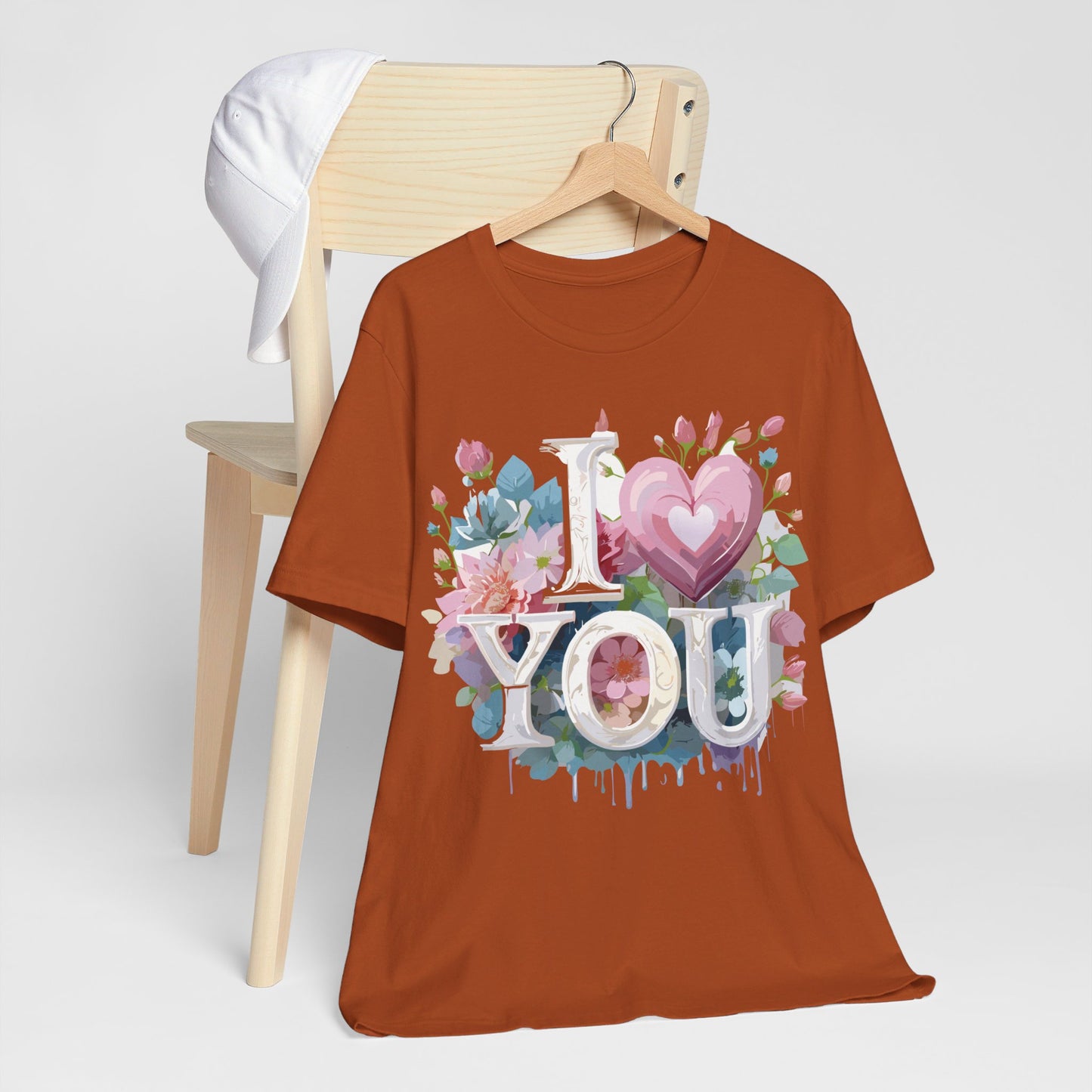 Natural Cotton Tee Shirt - Love Story Collection Printify