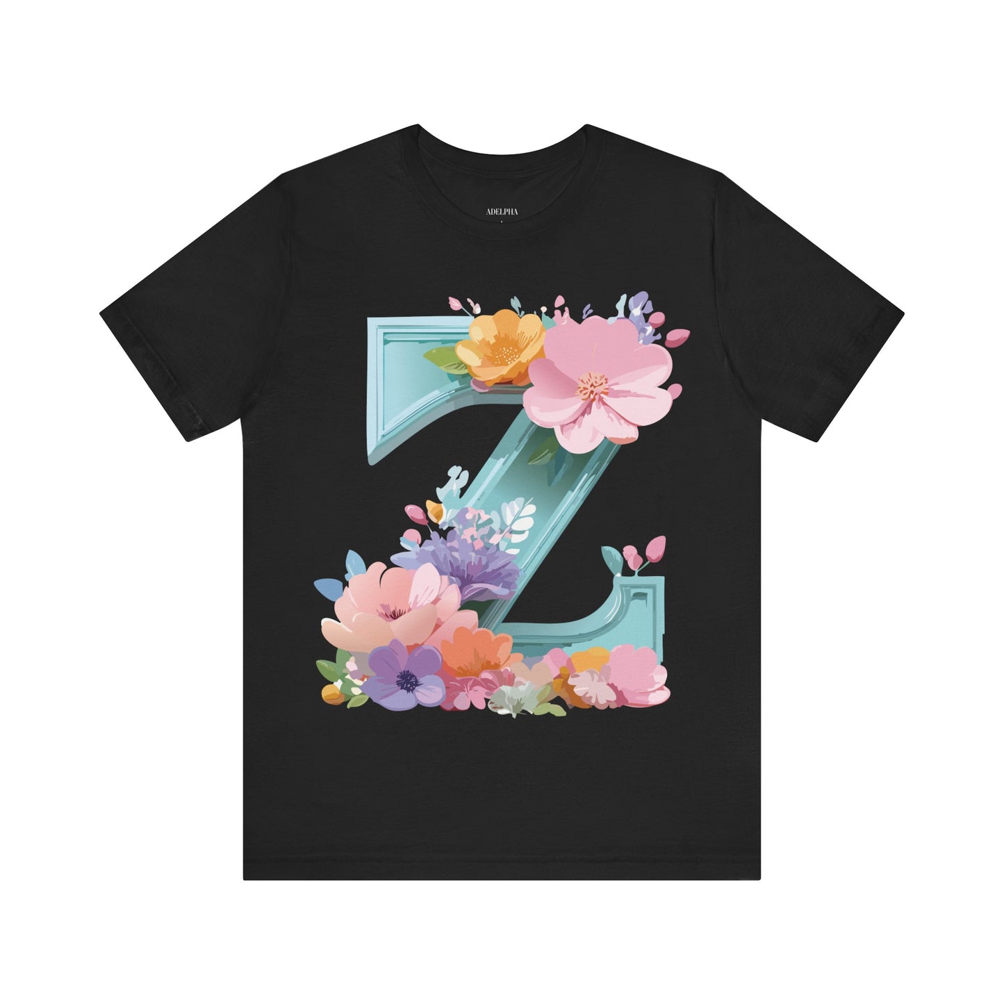Natural Cotton Tee Shirt - Letters Collection - Z Printify