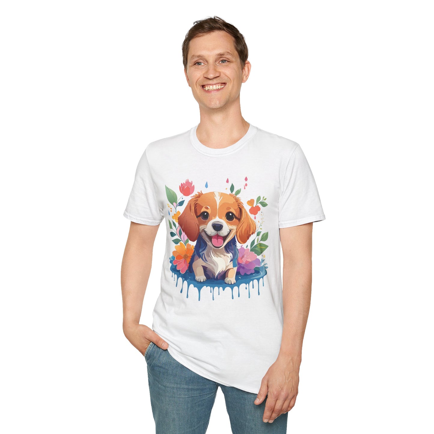 Dog Shirt, Shirt with Dog, Animal Tee, Shirt with Animals