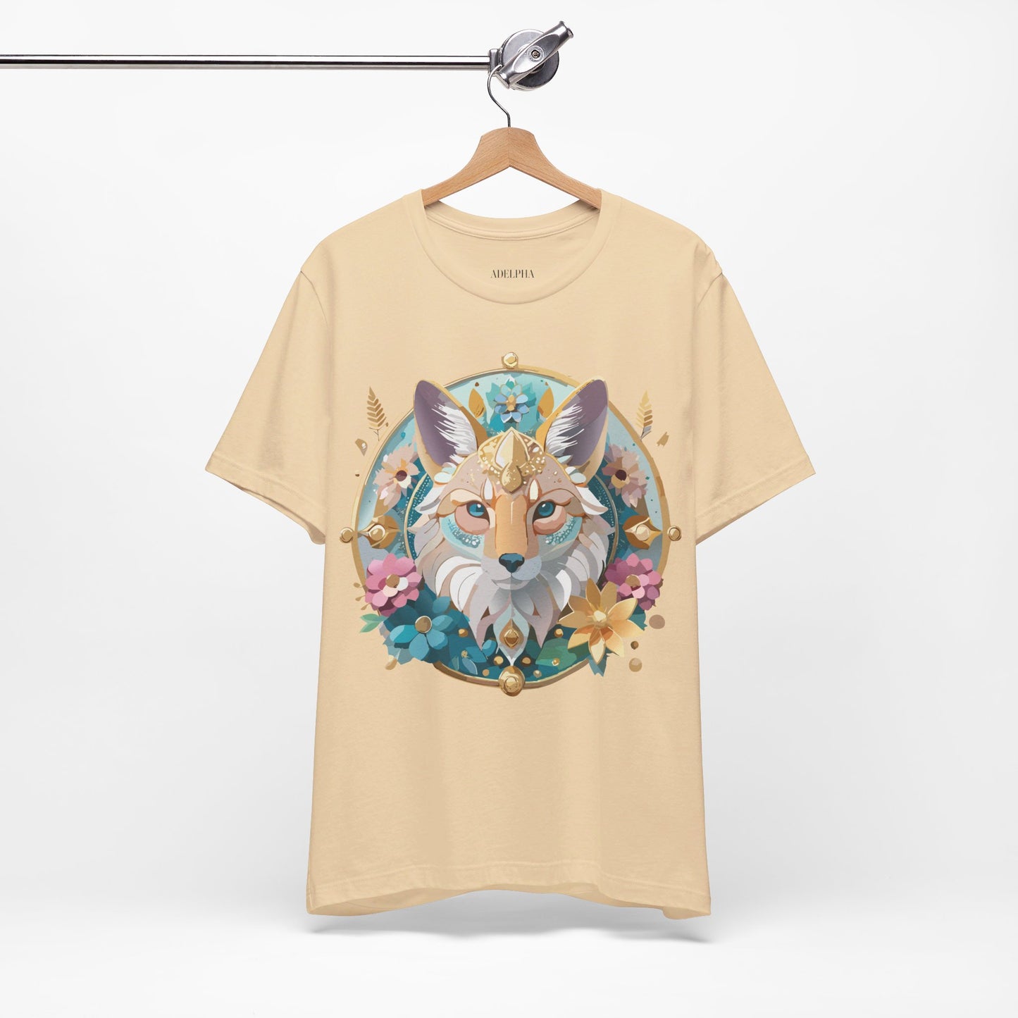 Natural Cotton Tee Shirt - Medallion Collection Printify