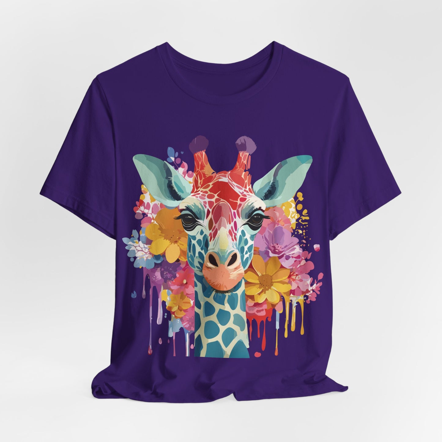 Shirt with Animals | Giraffe Printify