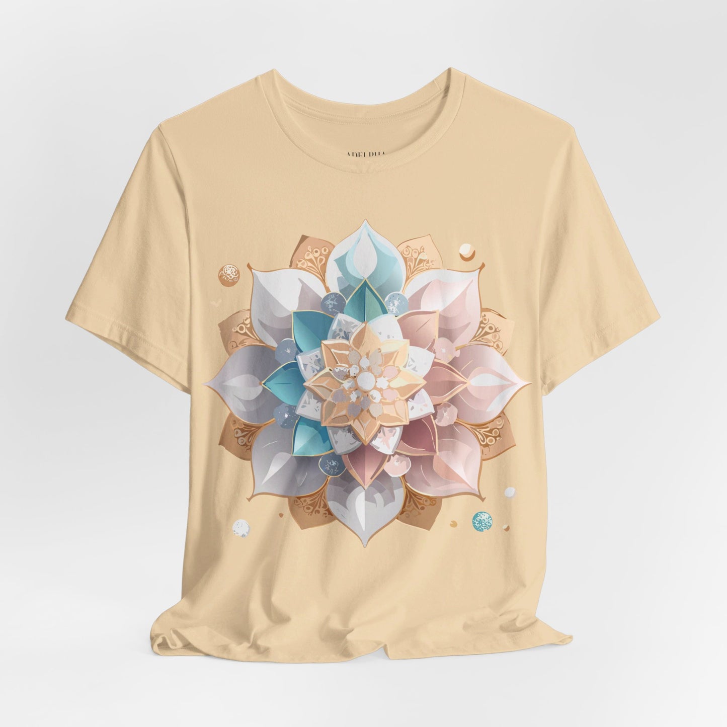 Natural Cotton Tee Shirt - Medallion Collection Printify