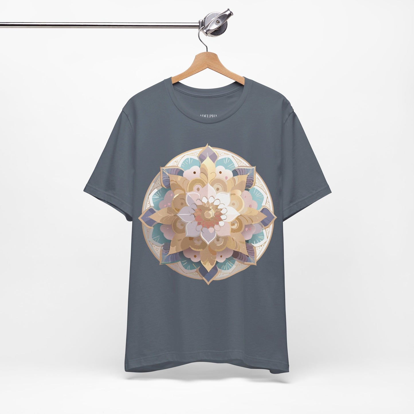 Natural Cotton Tee Shirt - Medallion Collection Printify