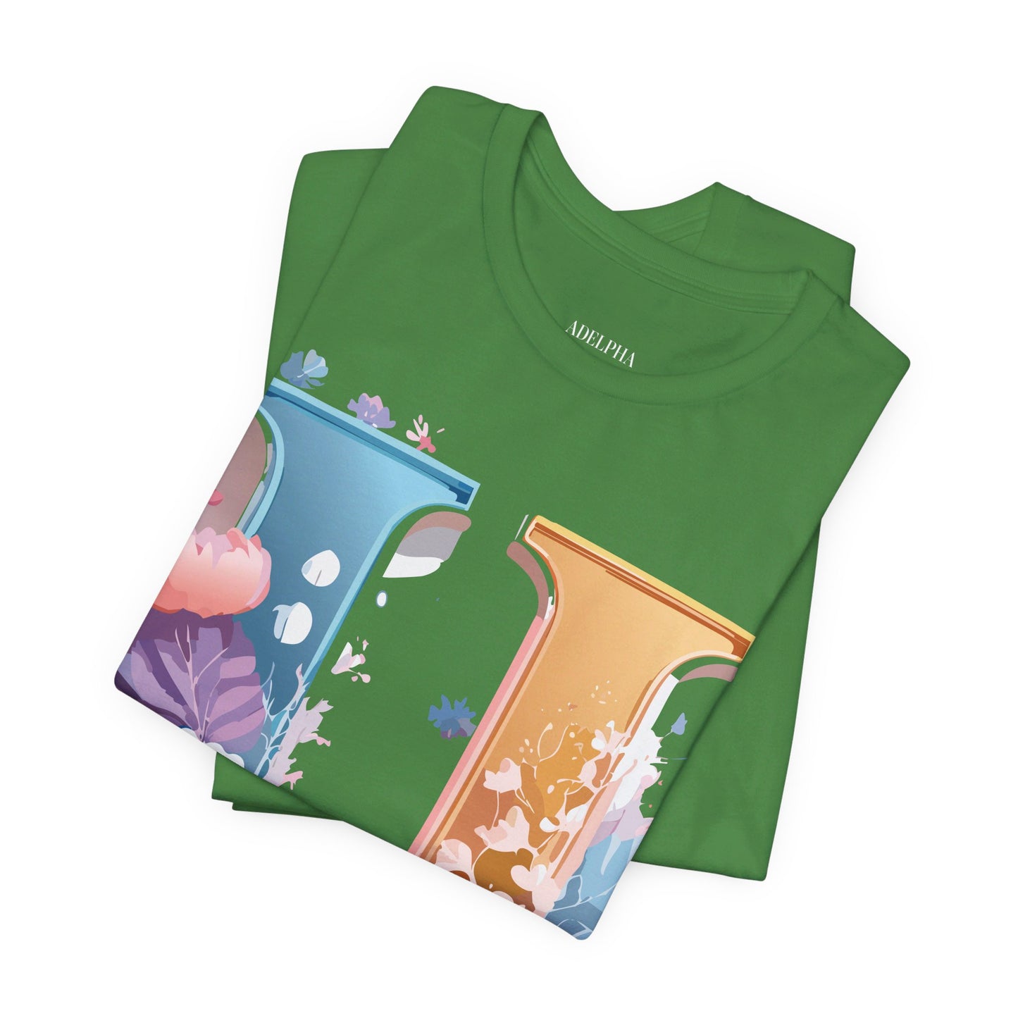 Natural Cotton Tee Shirt - Letters Collection - U Printify