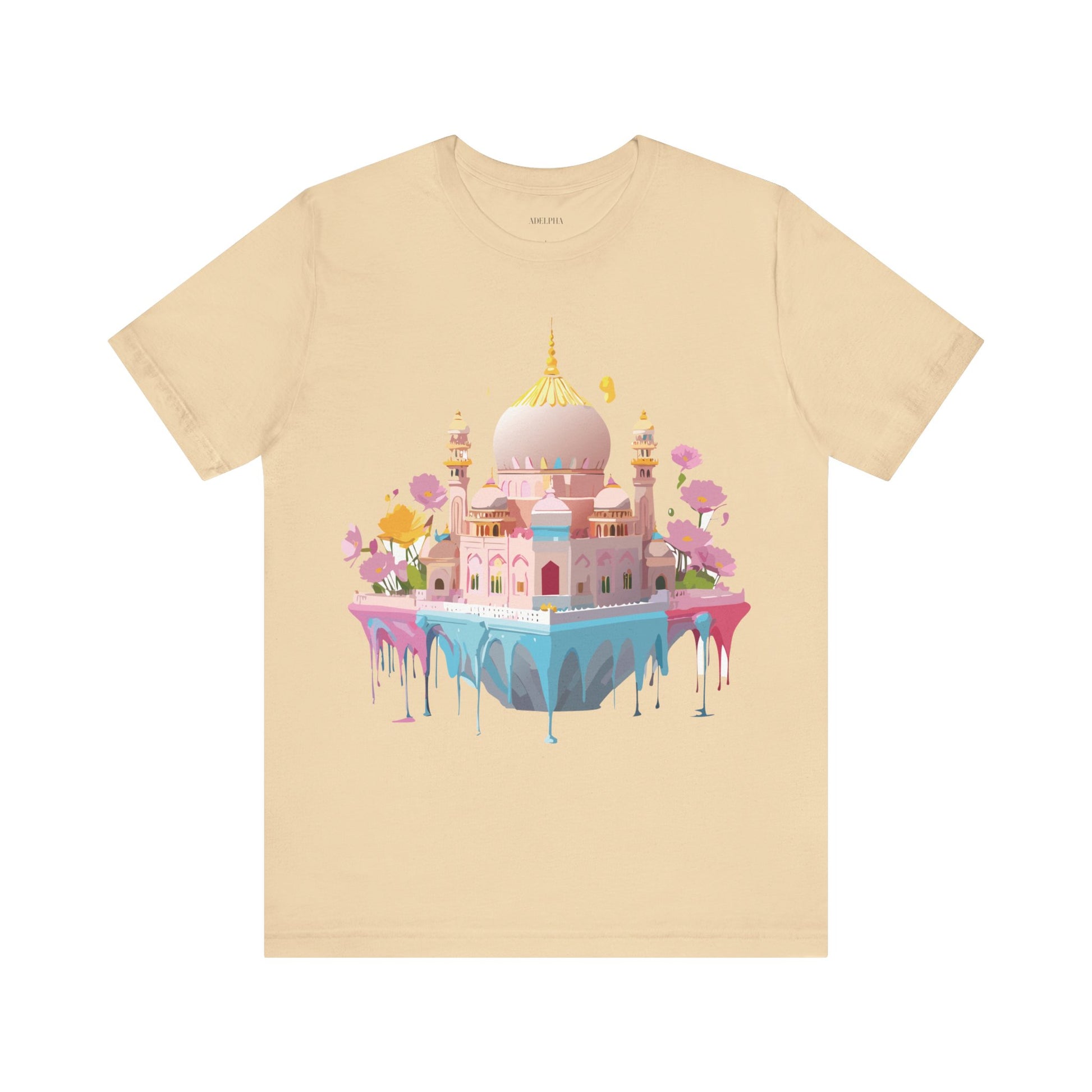 Natural Cotton Tee Shirt - Bukhara, Uzbekistan Printify