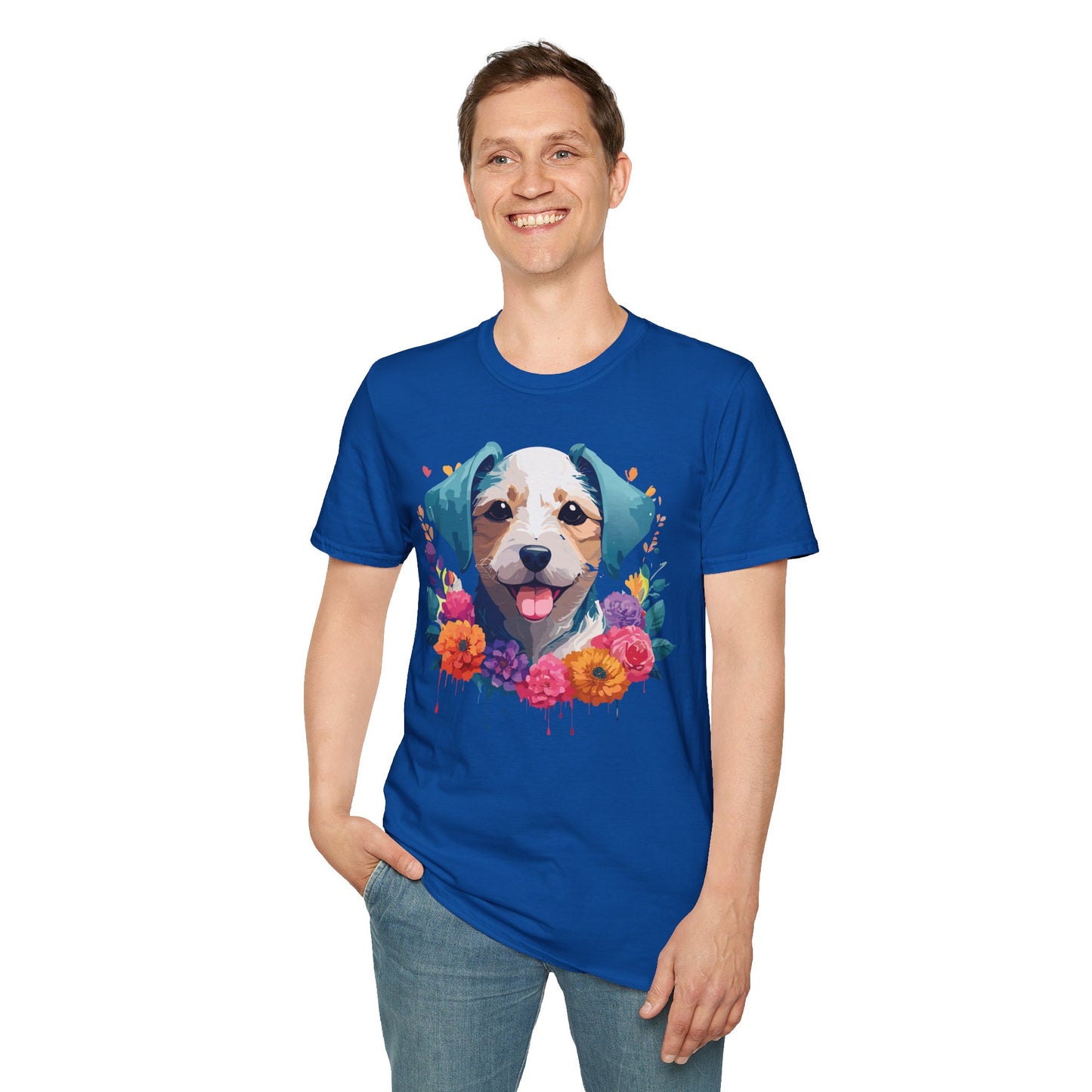 Dog Shirt, Shirt with Dog, Animal Tee, Shirt with Animals