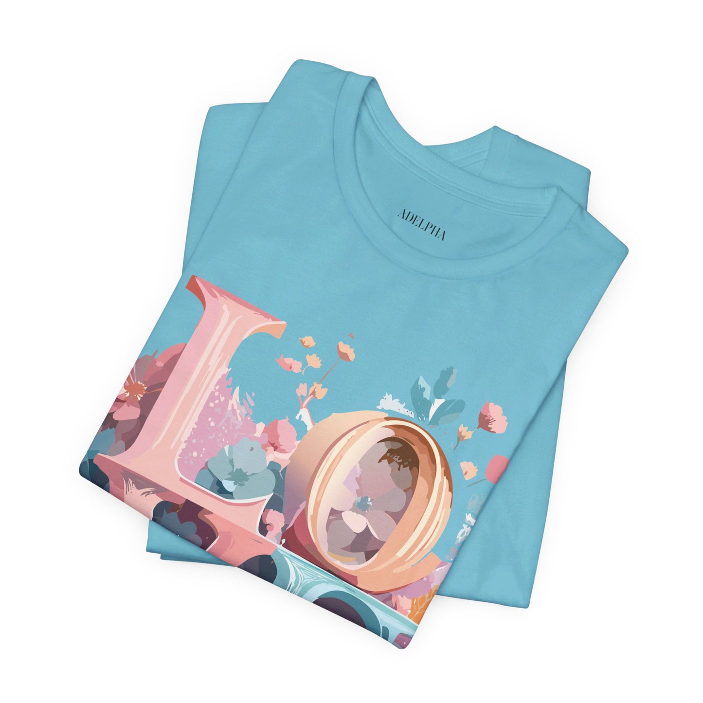 Natural Cotton Tee Shirt - Love story Collection Printify
