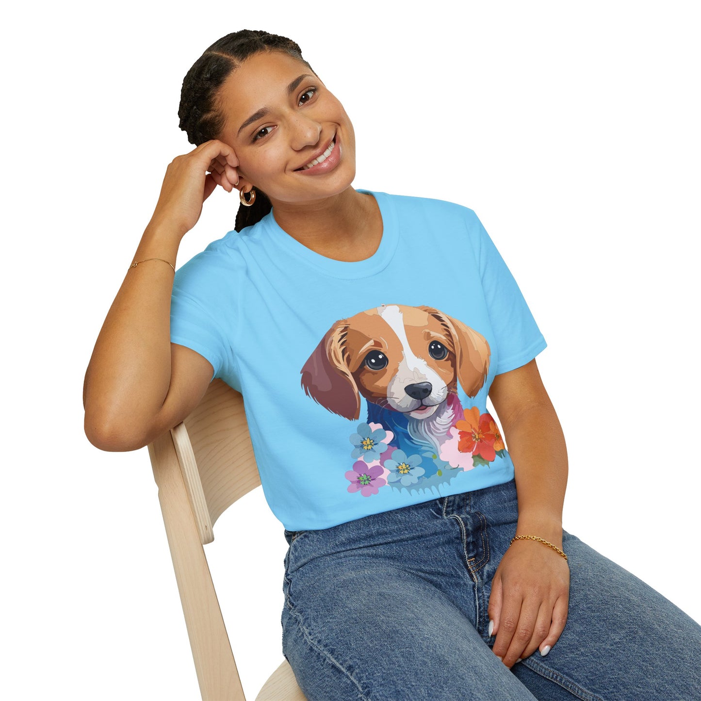 Dog Shirt, Shirt with Dog, Animal Tee, Shirt with Animals