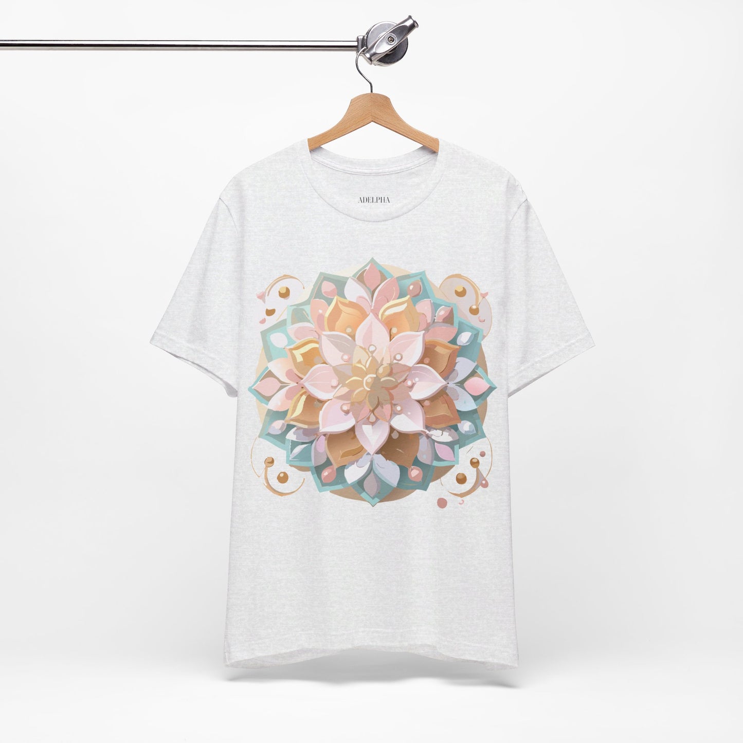 Natural Cotton Tee Shirt - Medallion Collection Printify