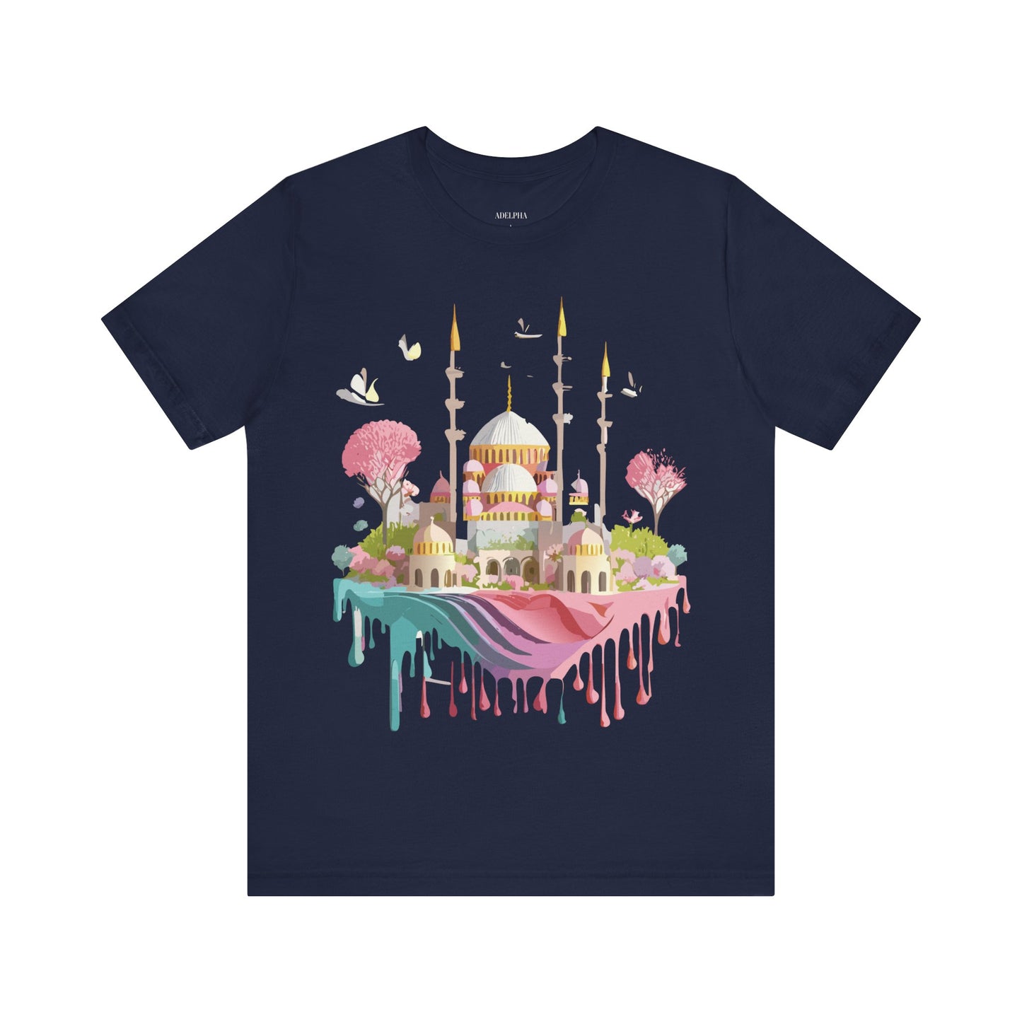 Natural Cotton Tee Shirt - Istanbul, Turkey Printify