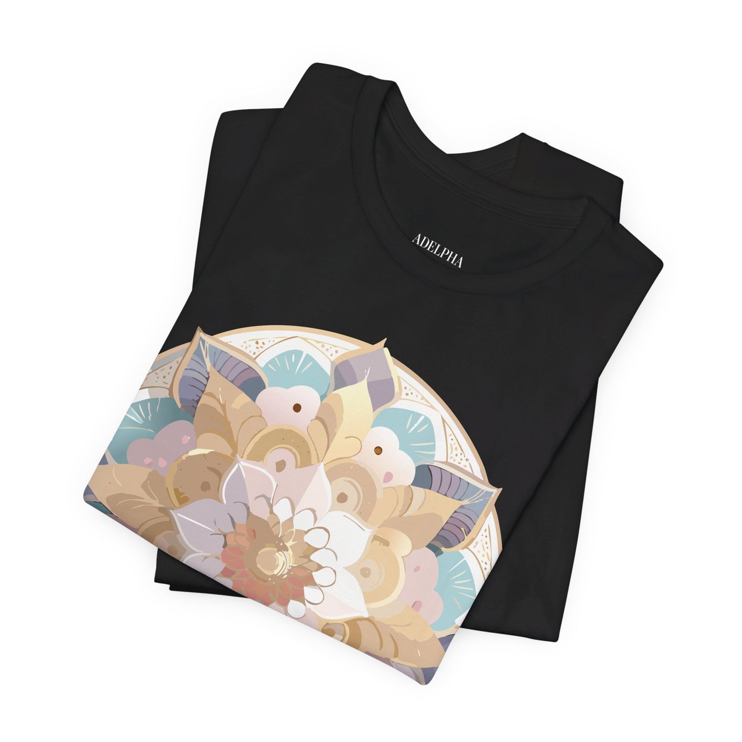Natural Cotton Tee Shirt - Medallion Collection Printify