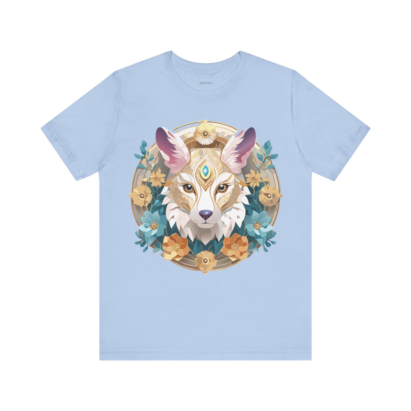 Natural Cotton Tee Shirt - Medallion Collection Printify