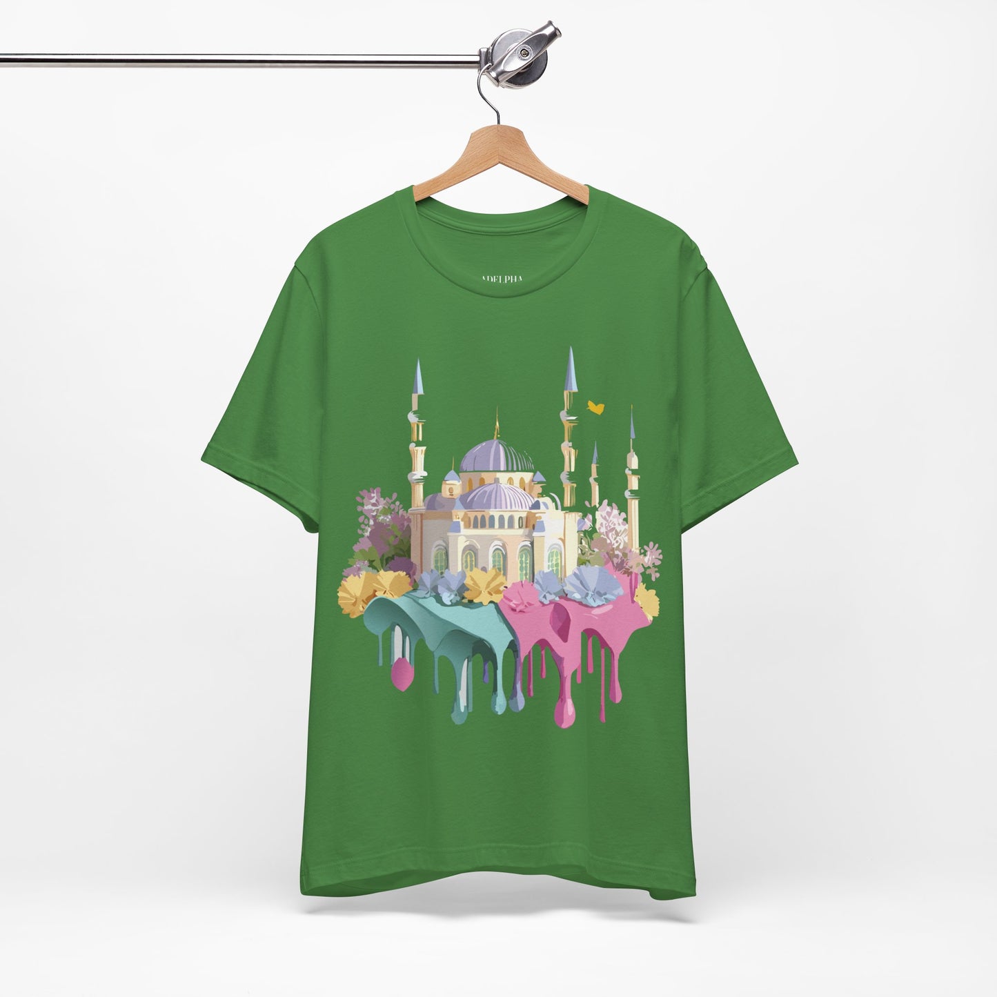 Natural Cotton Tee Shirt - Istanbul, Turkey Printify