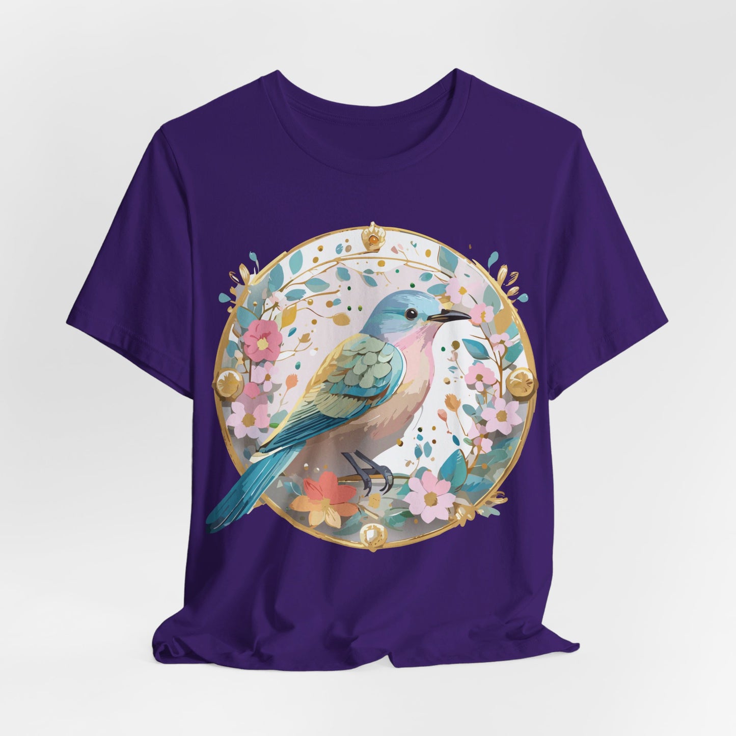 Natural Cotton Tee Shirt - Medallion Collection Printify