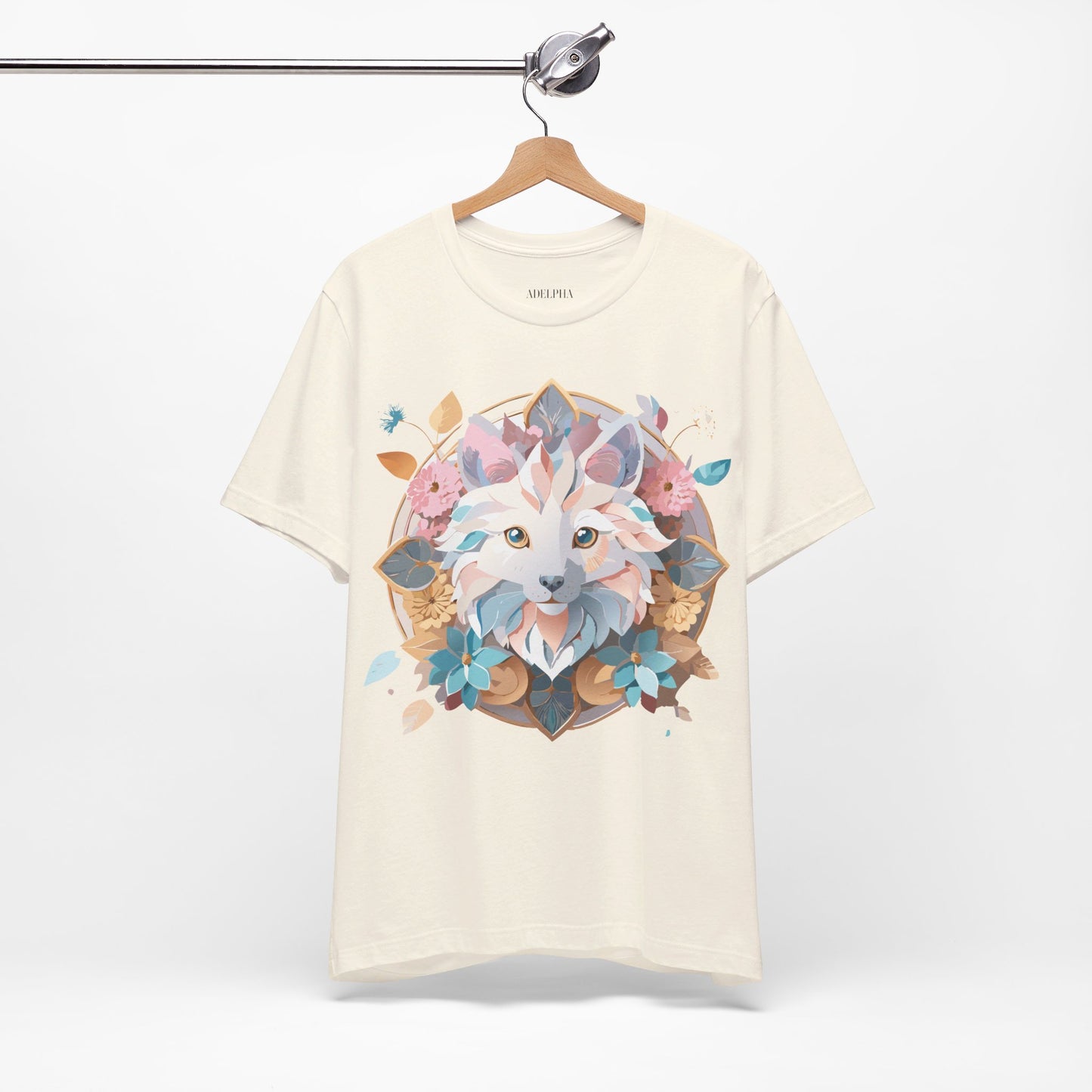 Natural Cotton Tee Shirt - Medallion Collection Printify