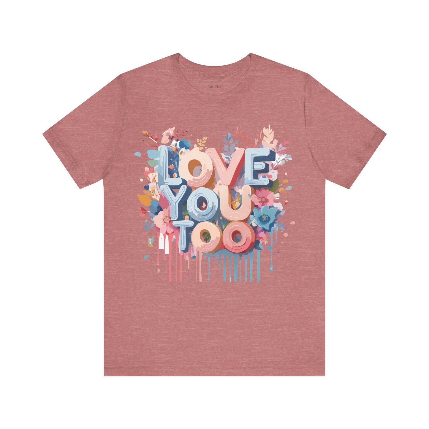 Natural Cotton Tee Shirt - Love story Collection Printify