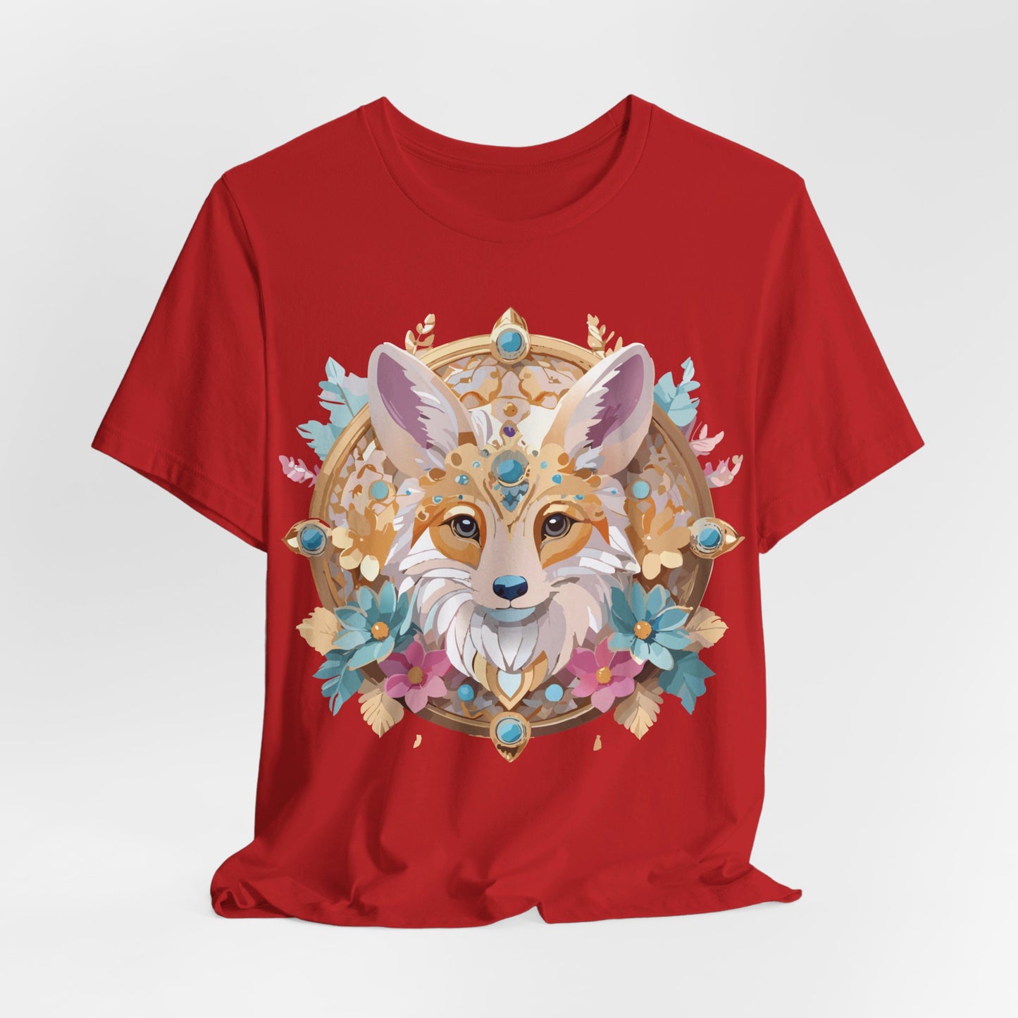 Natural Cotton Tee Shirt - Medallion Collection Printify